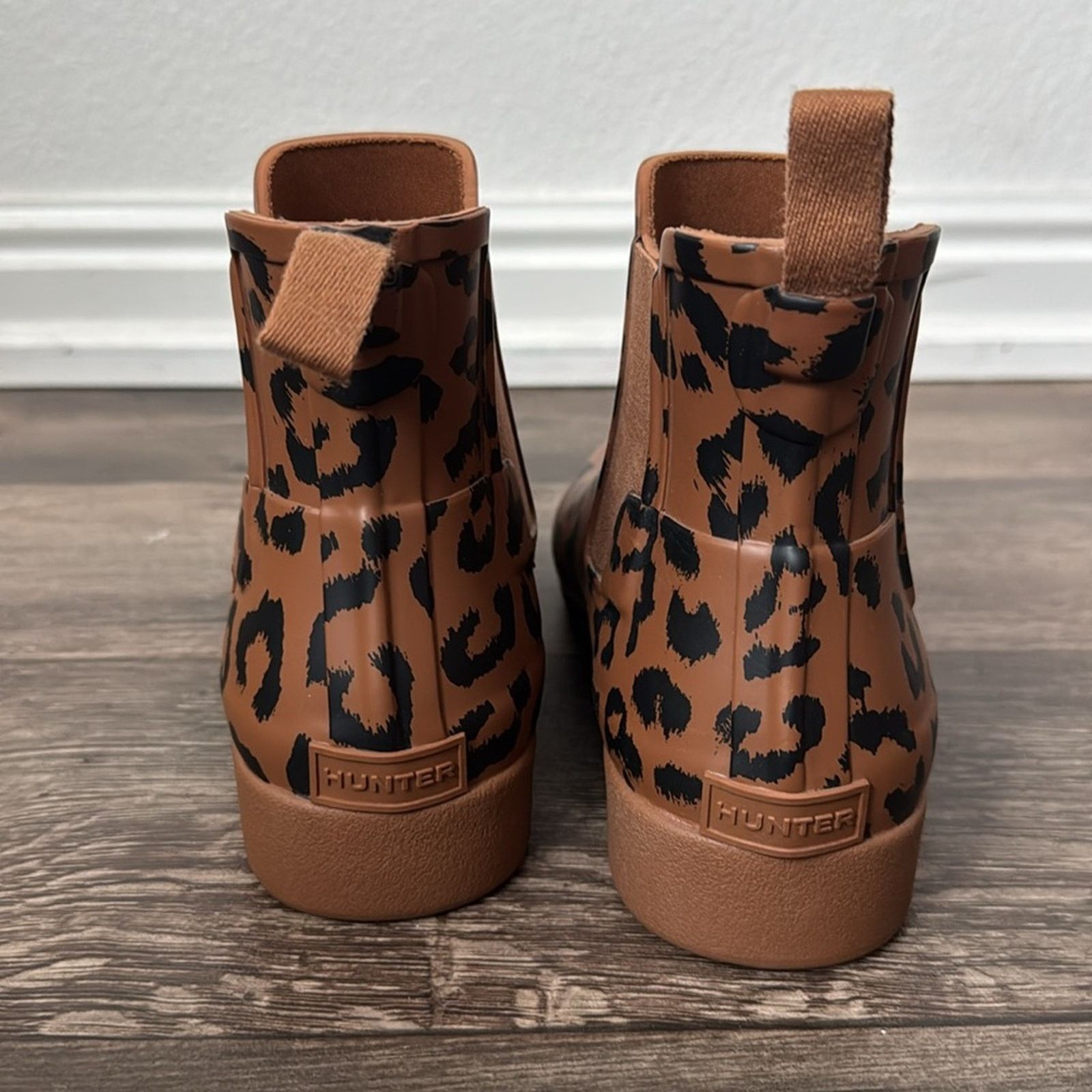 Hunter Hunter 9 Original Chelsea Rain Boots in Leopard Print Size US 9 / IT 39 - 5 Thumbnail