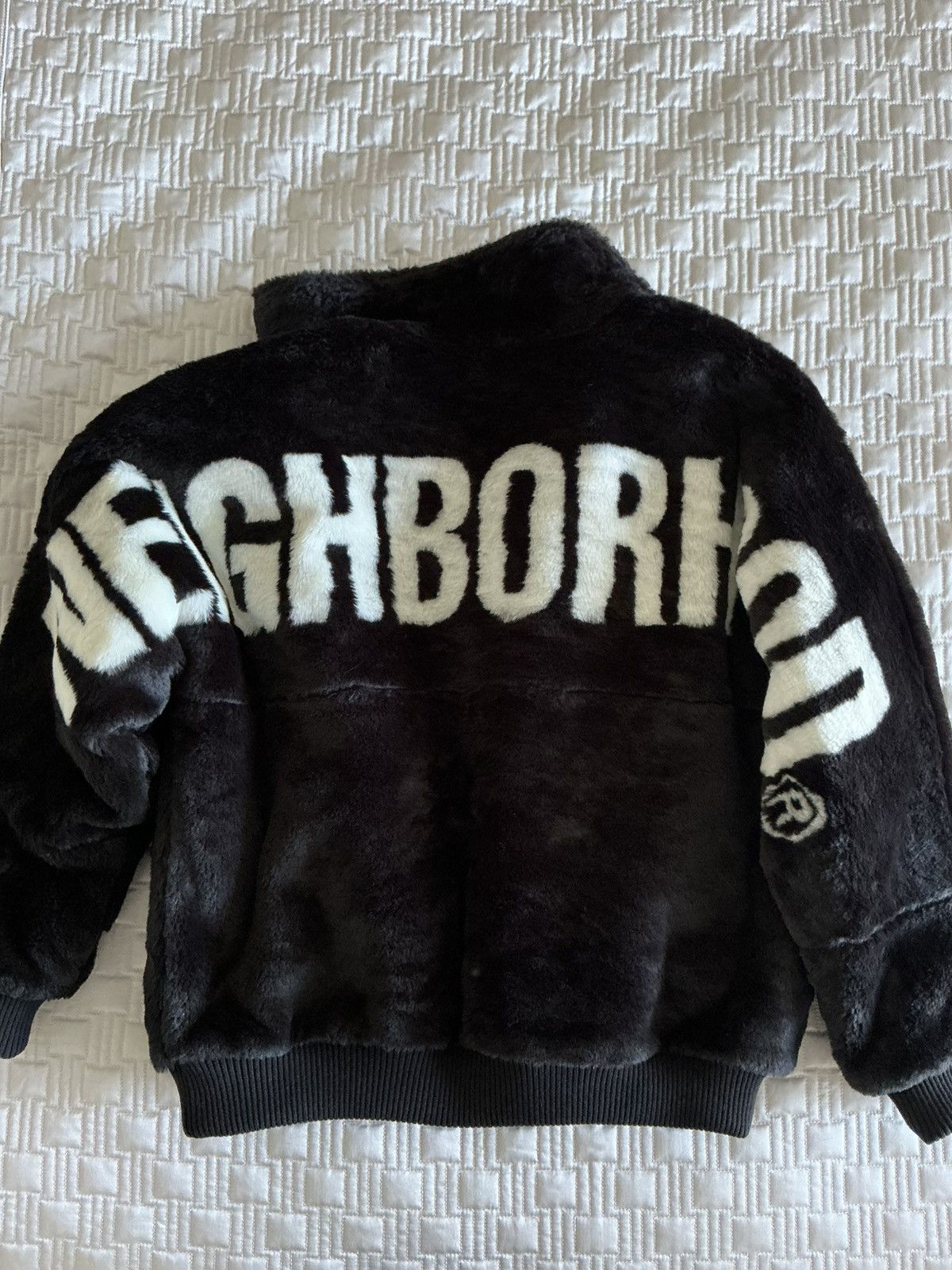 Neighborhood NEIGHBORHOOD FUR LOGO JACKET Black Size Large New Size US L / EU 52-54 / 3 - 1 Thumbnail