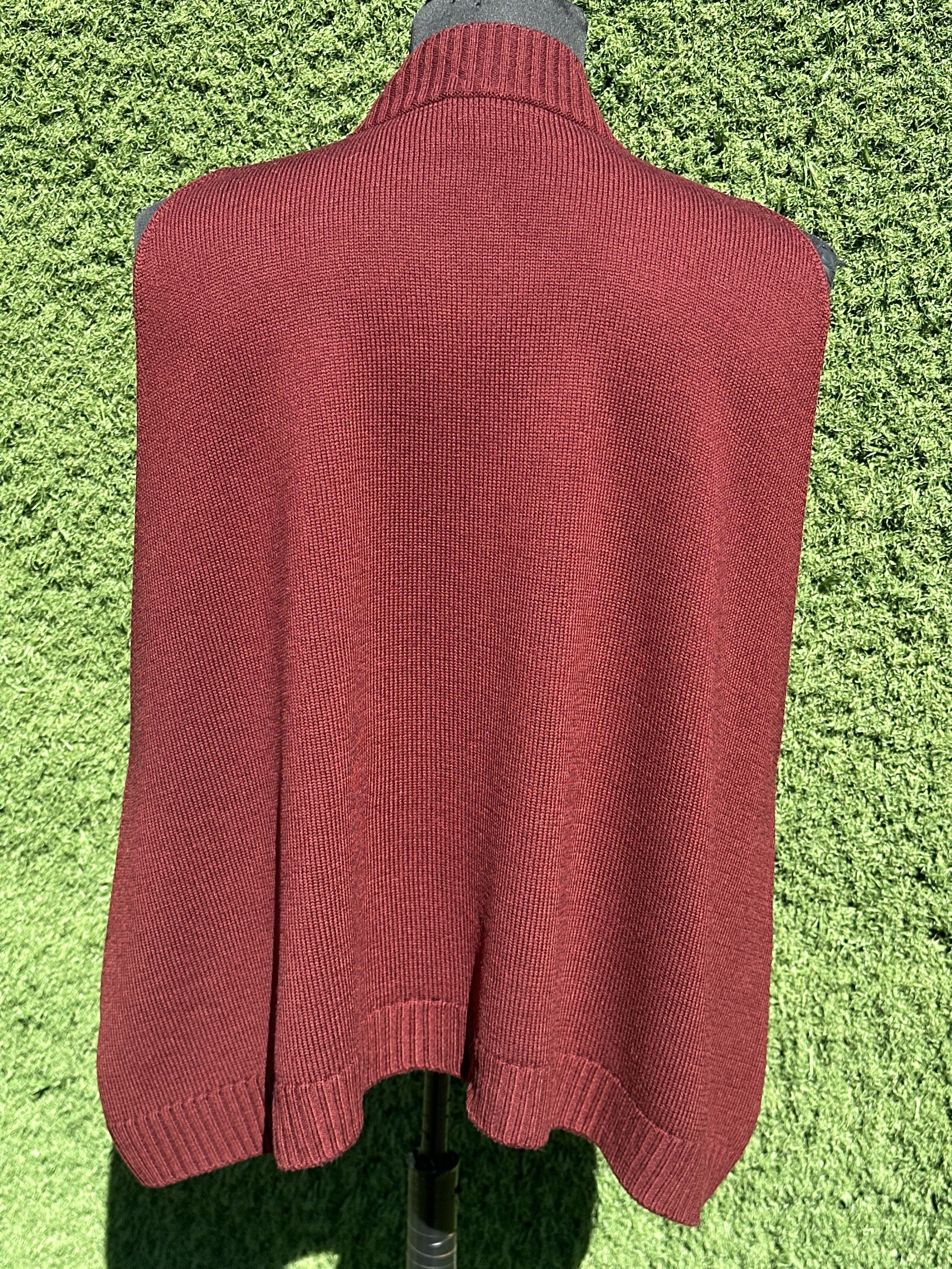 eskandar Eskandar 100% Merino Wool Oversized A-Shape Vest One Size Size ONE SIZE - 6 Thumbnail