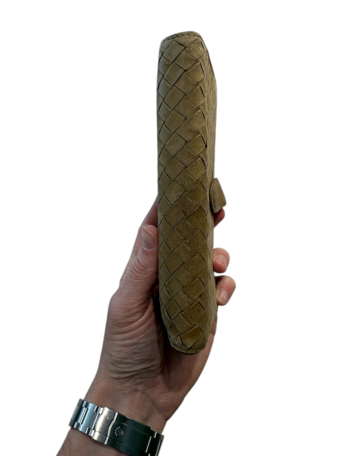 Bottega Veneta Bottega Veneta vintage quilted leather wallet beige Size ONE SIZE - 2 Thumbnail