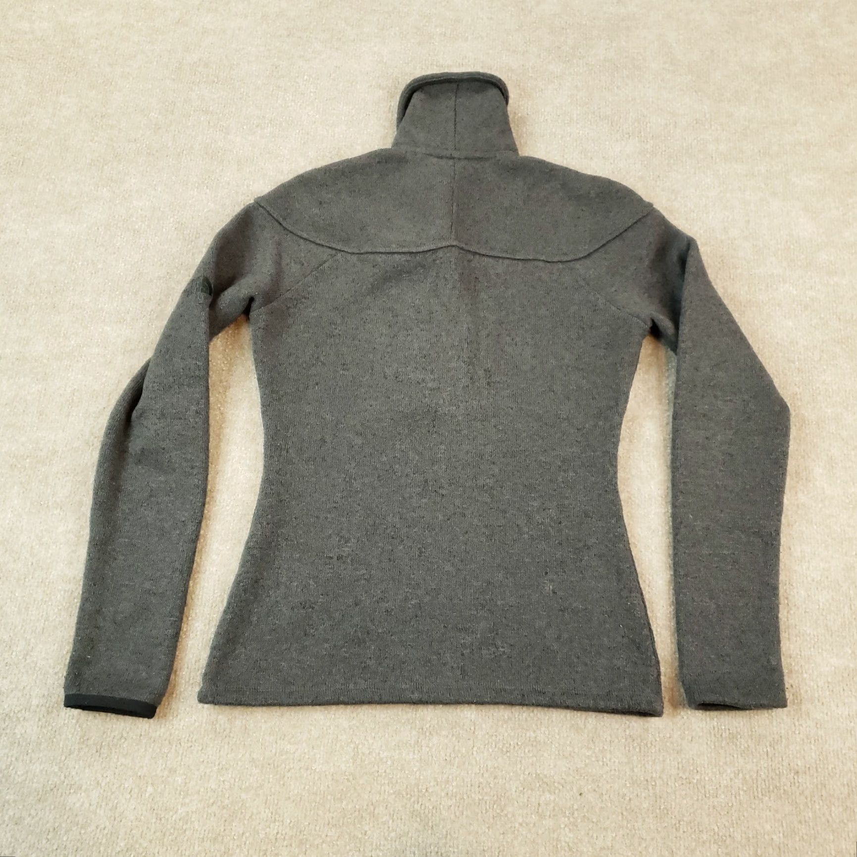 The North Face The North Face Womens Gray Sweatshirt Extra Small XL Button Fleece Shawl Sweater Size XS / US 0-2 / IT 36-38 - 7 Thumbnail