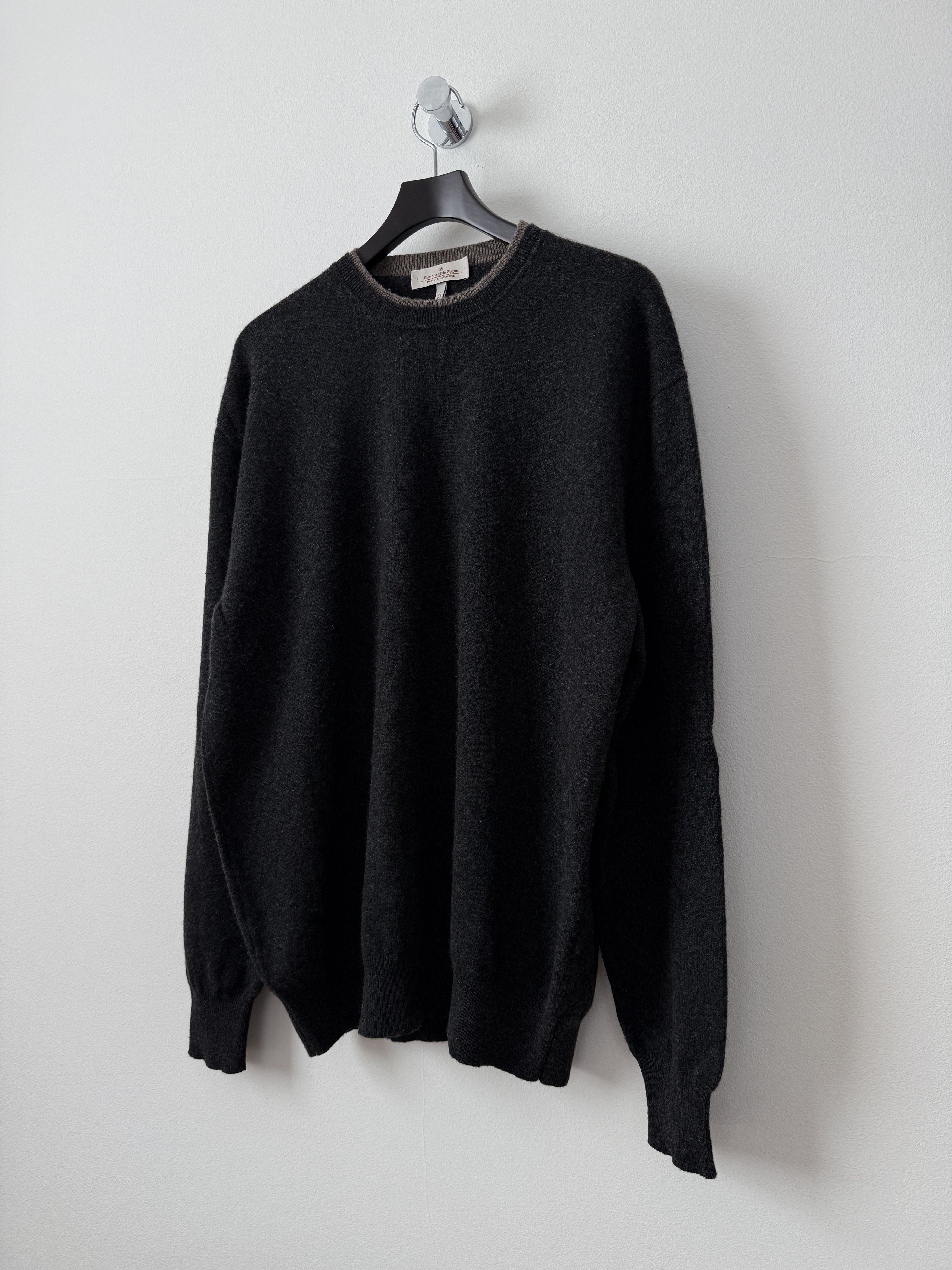 Ermenegildo Zegna Cashmere Sweater Size US L / EU 52-54 / 3 - 3 Thumbnail