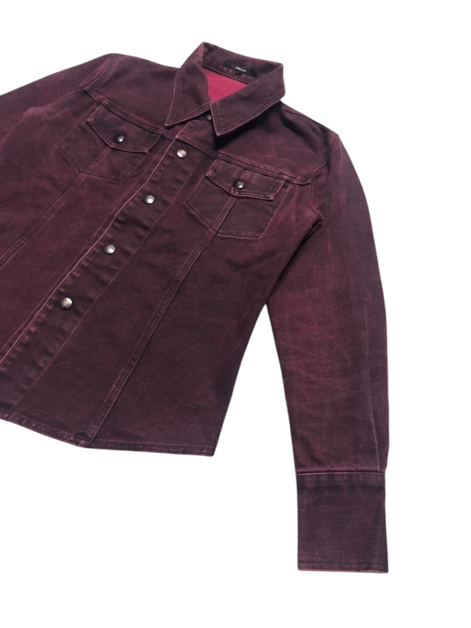 Shellac Vintage Shellac Denim Shirt Jacket Snap Button Nice Colour Size M / US 6-8 / IT 42-44 - 4 Thumbnail