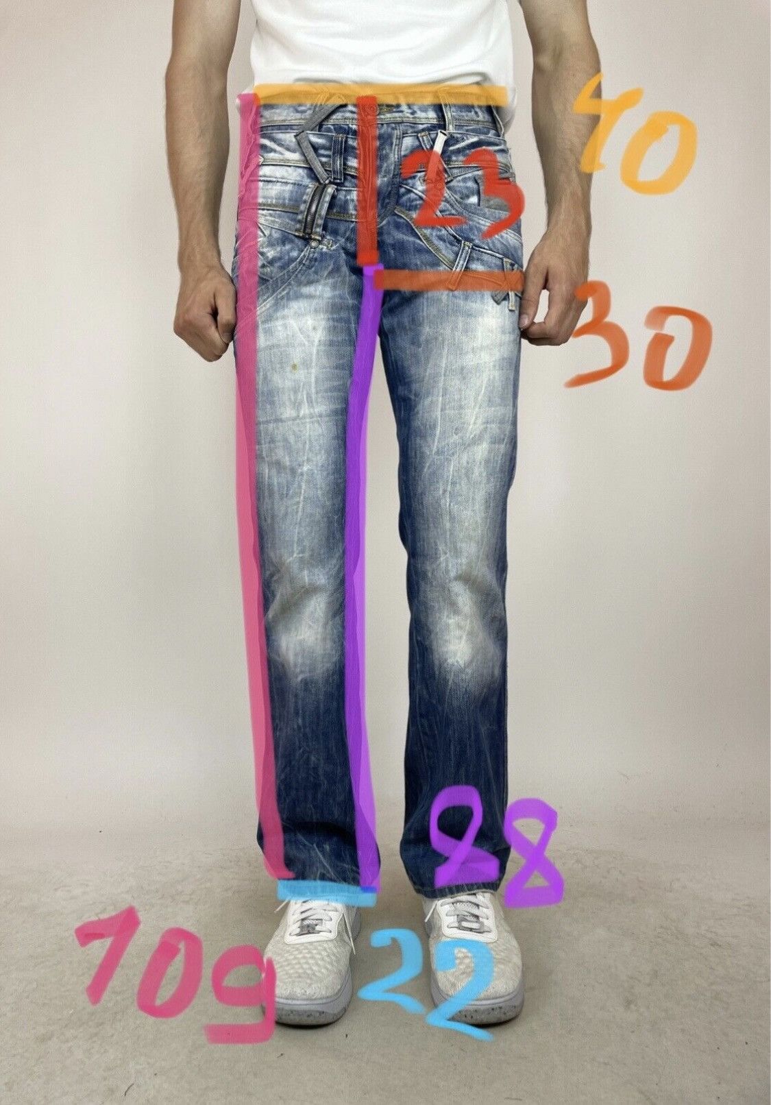 Rusty RUSTY NEAL Jeans vintage 2000's Mens size 34 Size US 30 / EU 46 - 16 Thumbnail