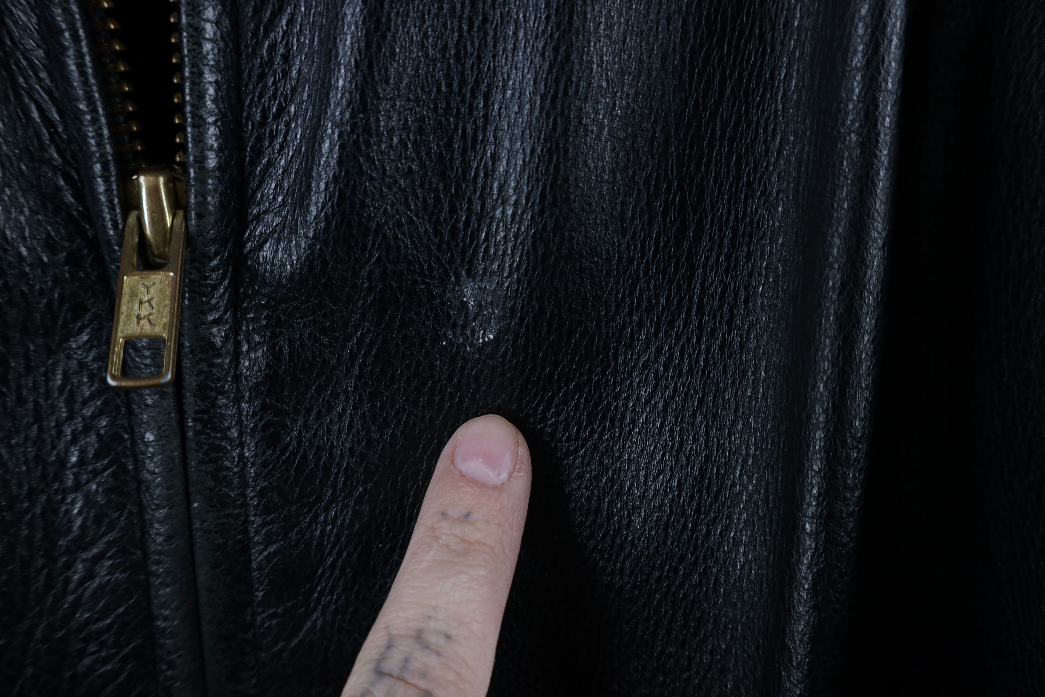 Vintage Vintage 90s Streetwear Quilted Leather Bomber Jacket Black Size US M / EU 48-50 / 2 - 5 Thumbnail