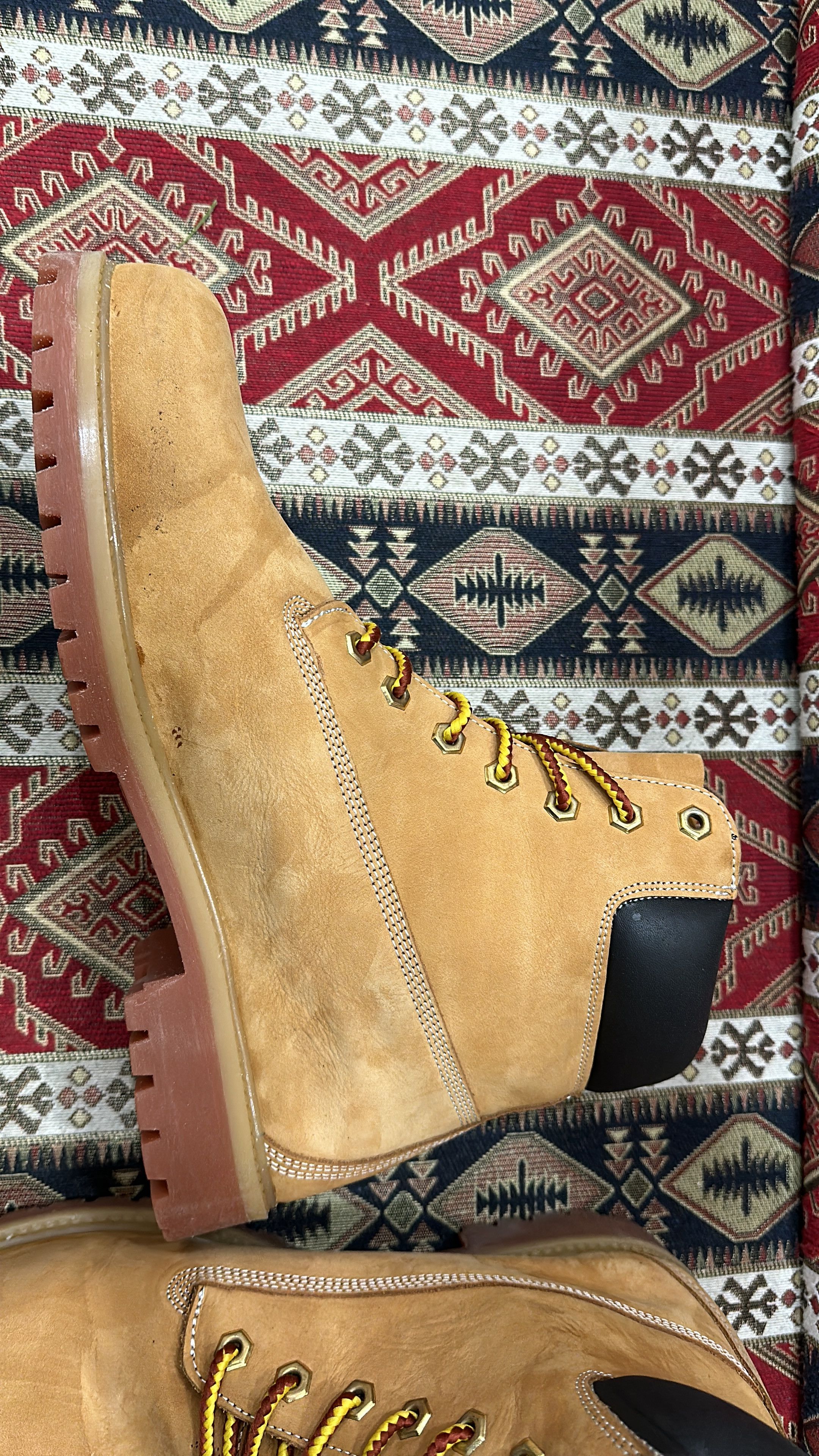 Derschutze Derschütze "yasmin v3" Boots Size 47 Timberland Style Size US 12.5 / EU 45-46 - 4 Thumbnail