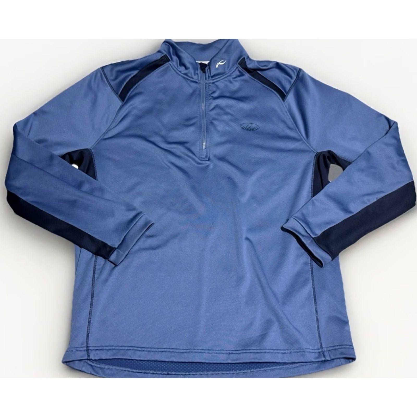KJUS KJUS Pullover Mens 2XL Blue Black Diamond Fleece Half Zip Ski Raglan Layer Shirt Size US XXL / EU 58 / 5 - 2 Thumbnail