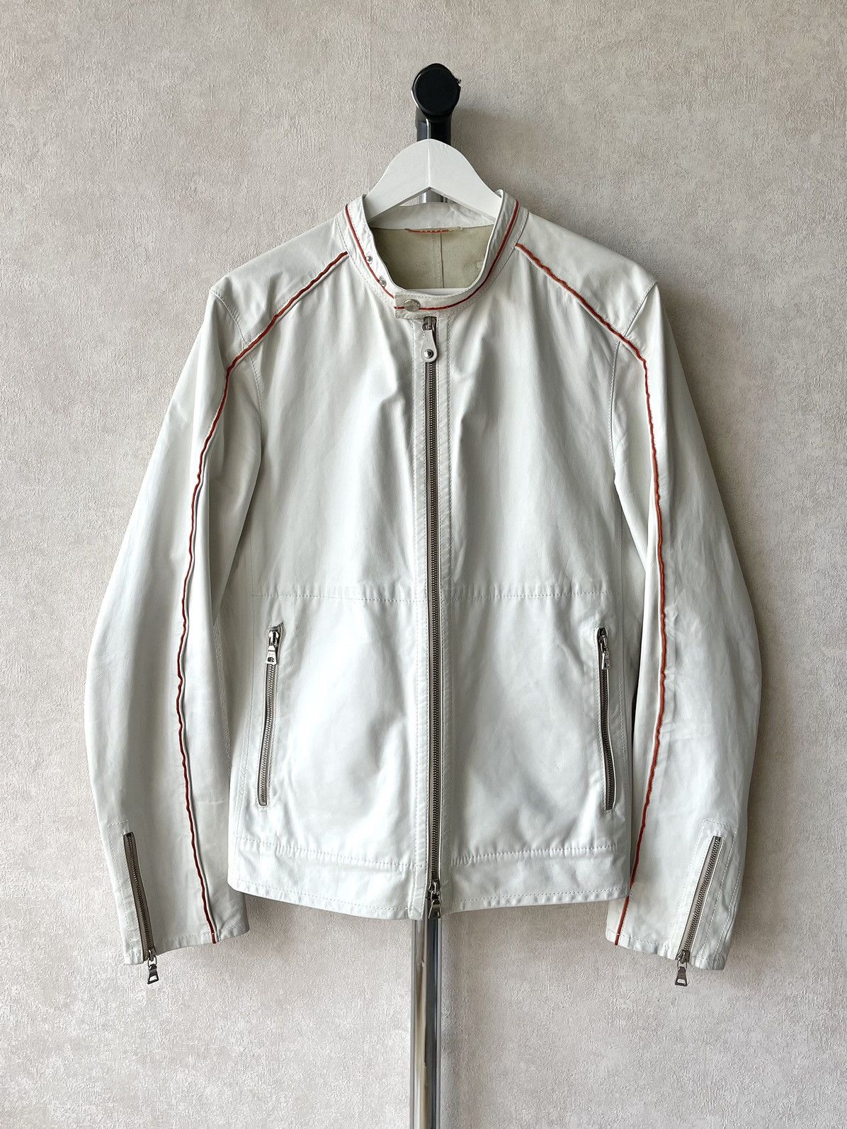 PRADA 2018レザー ジャケット vintage archive PRADA 2018レザー ジャケット vintage archive Prada Vintage Archive