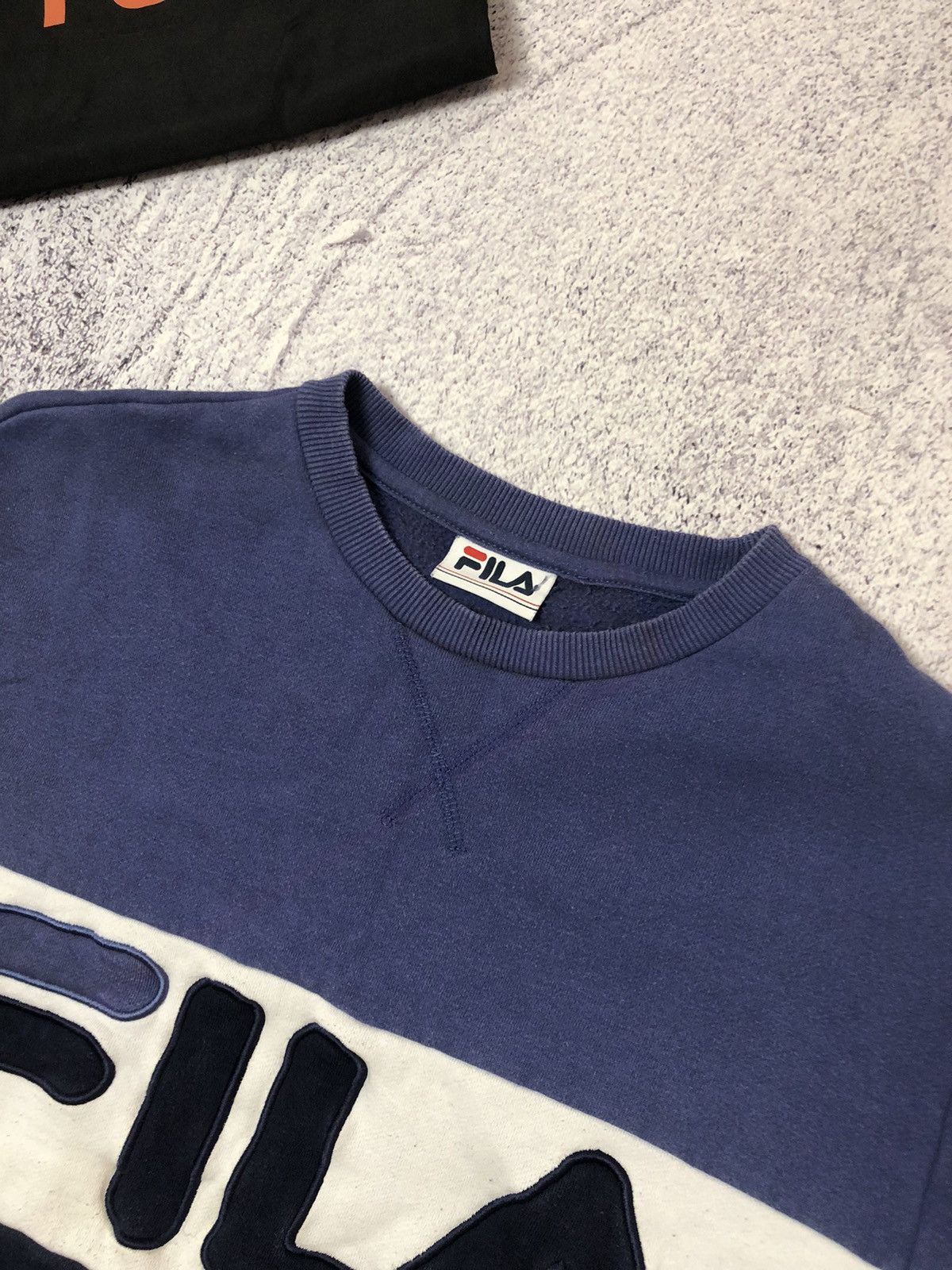 Fila Men’s sweater Fila big logo y2k casual Size US M / EU 48-50 / 2 - 4 Thumbnail