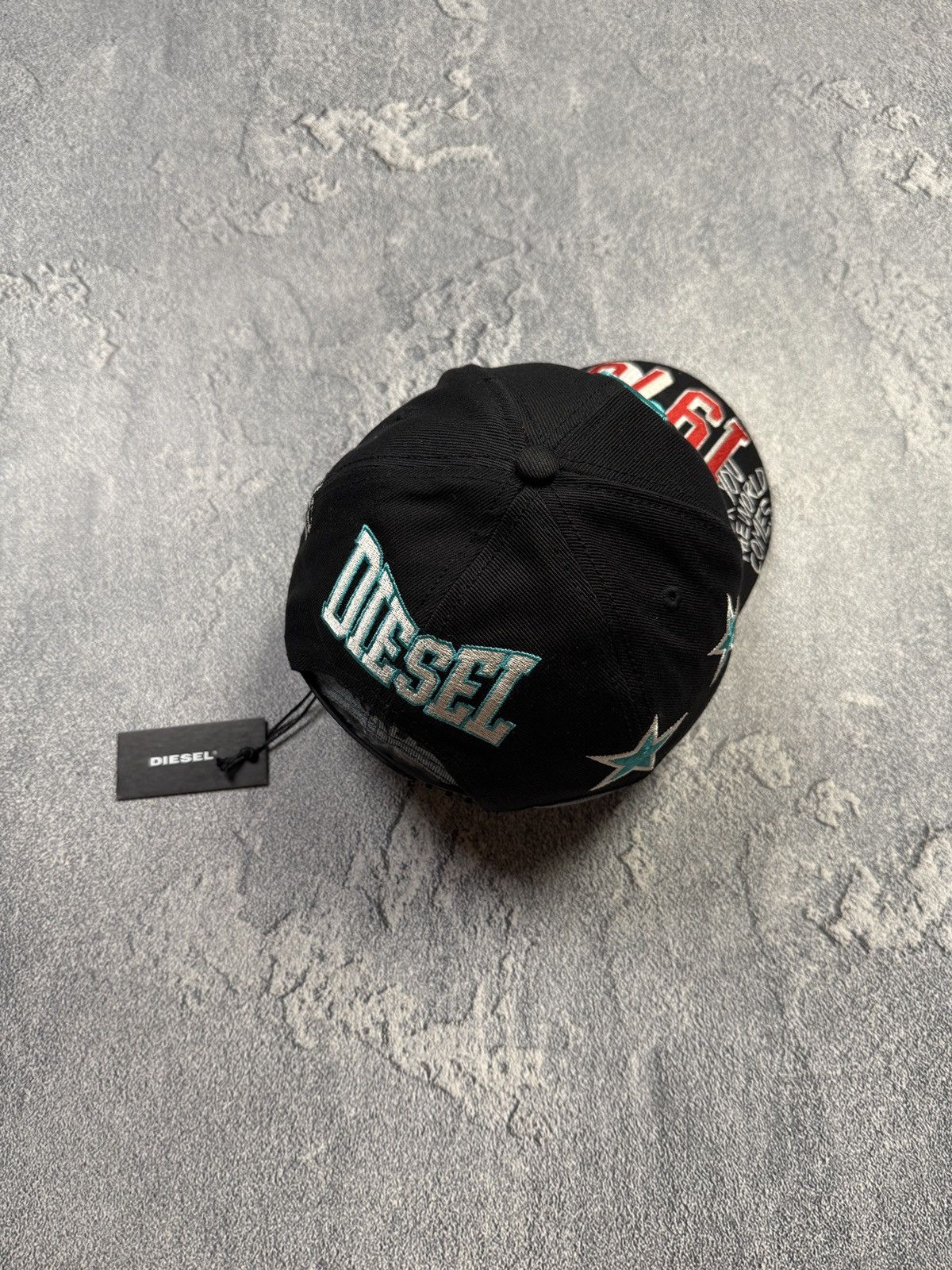 Diesel NEW!!! Diesel Double cap Crazy With Big logo Size ONE SIZE - 4 Thumbnail
