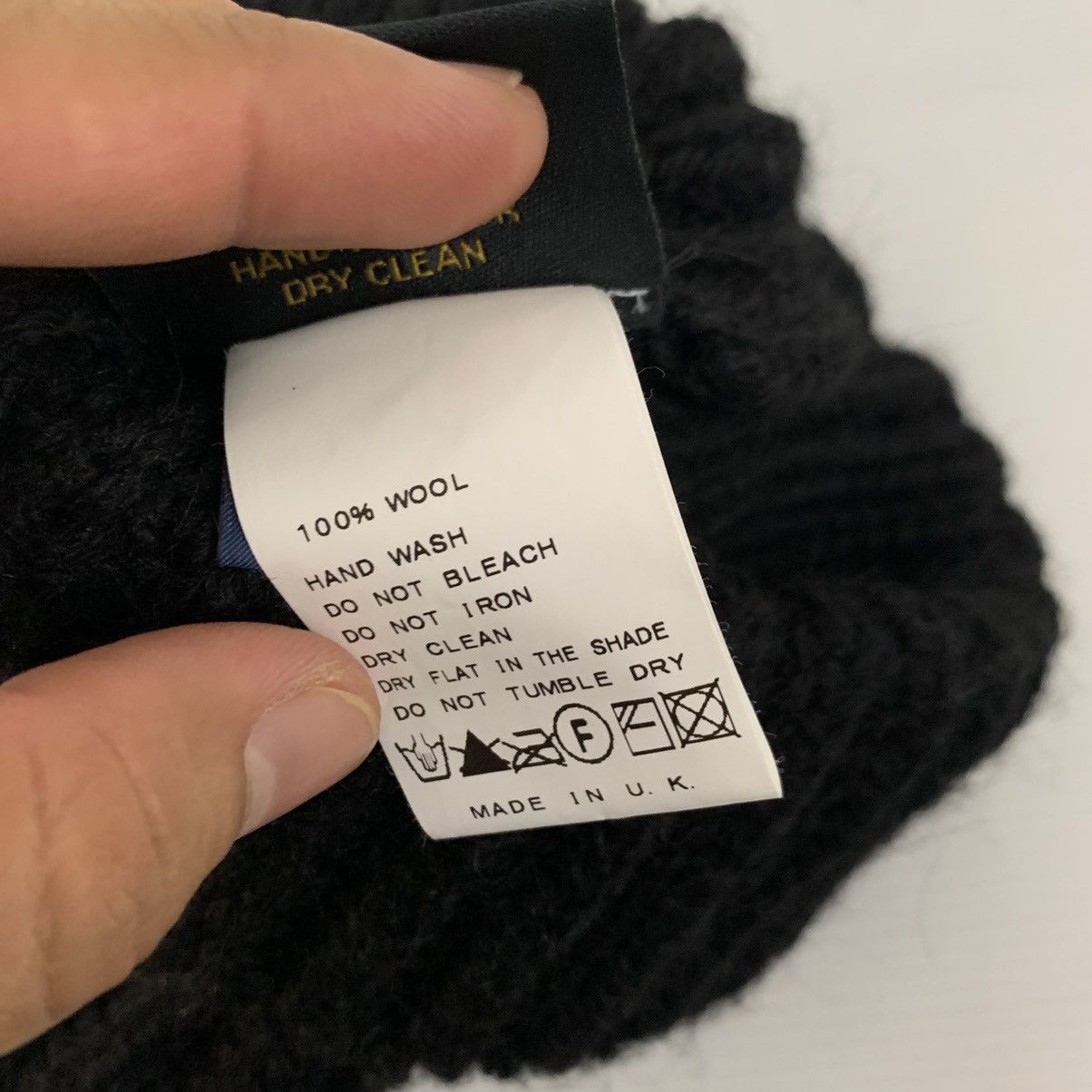Highland 2000 Highland 2000 Wool Black Beanies Hats Size ONE SIZE - 8 Thumbnail