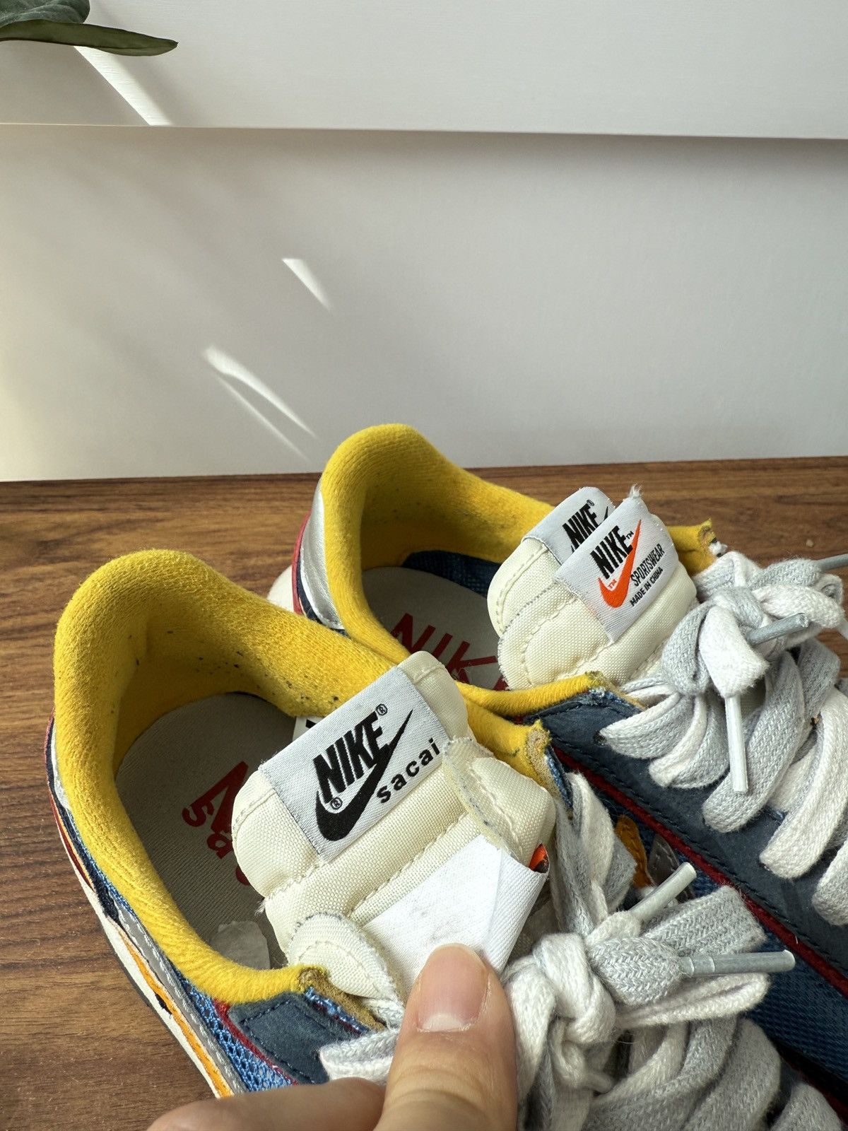 Nike × Sacai Sacai Varsity Blue LD Waffle Size US 9.5 / EU 42-43 - 10 Thumbnail