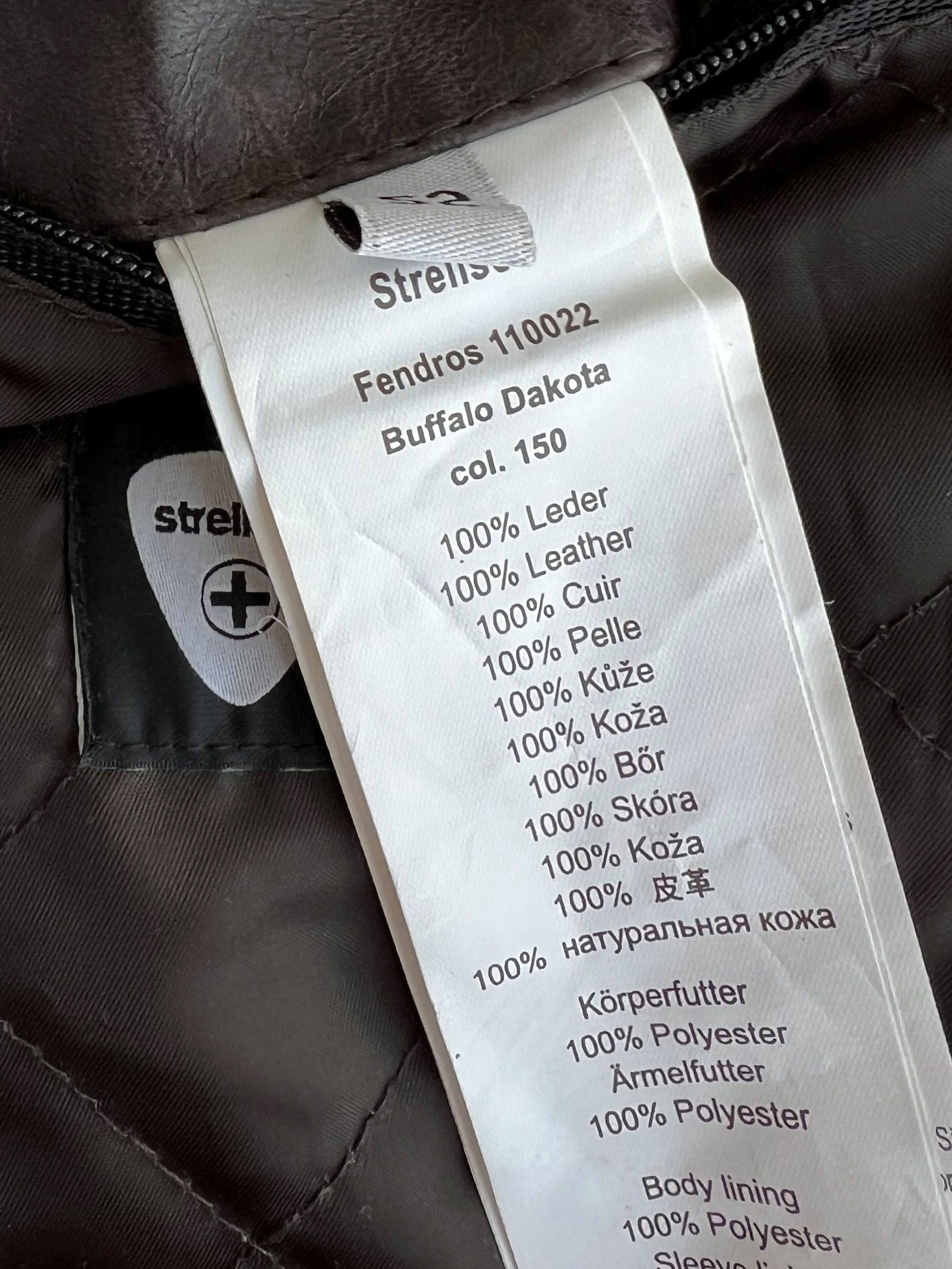 Strellson STRELLSON FENDRAS BUFFALO DAKOTA LEATHER JACKET Size US L / EU 52-54 / 3 - 8 Thumbnail