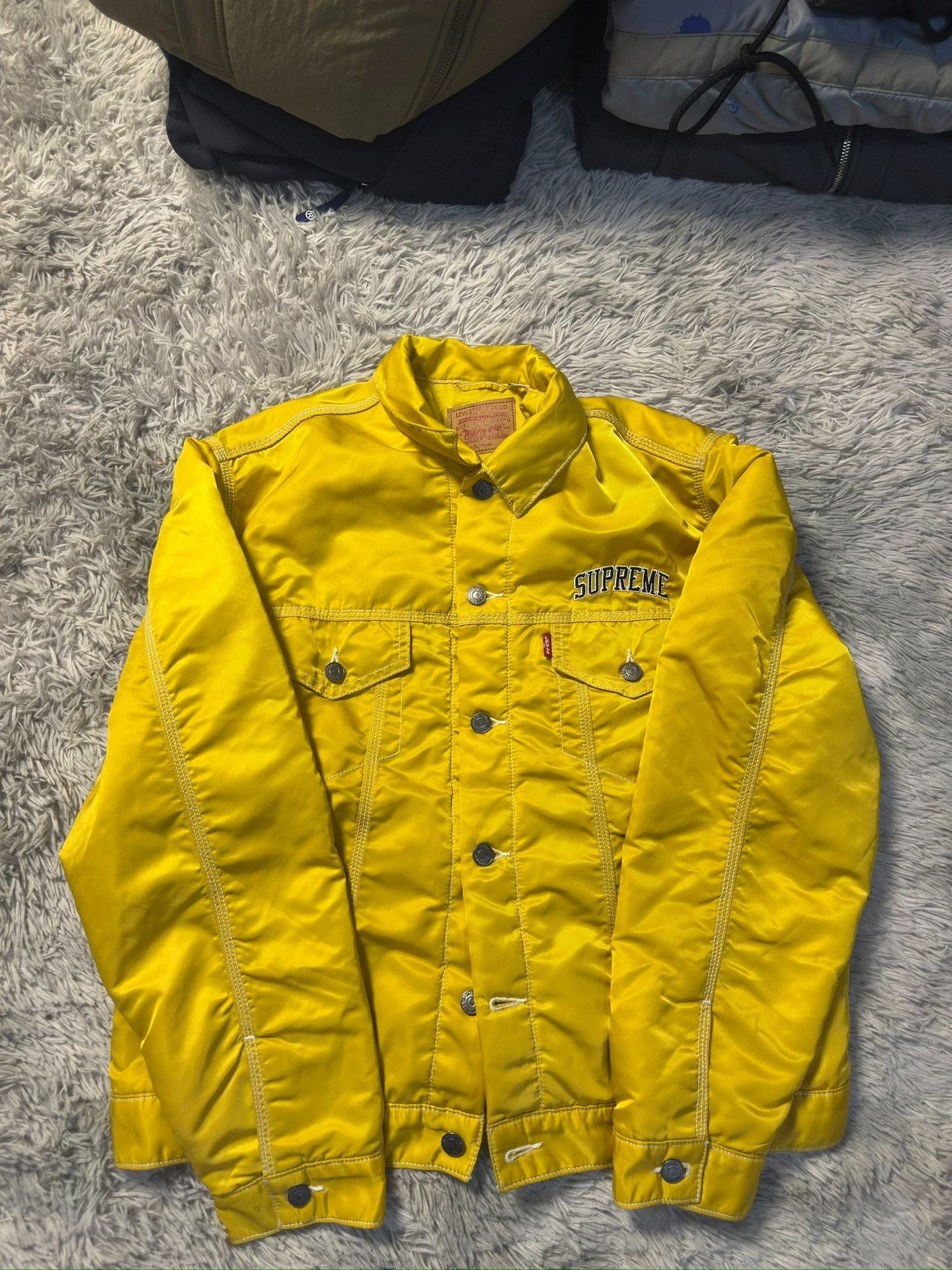 Levi's Supreme x Levi's Jacket Yellow Size US M / EU 48-50 / 2 - 1 Thumbnail