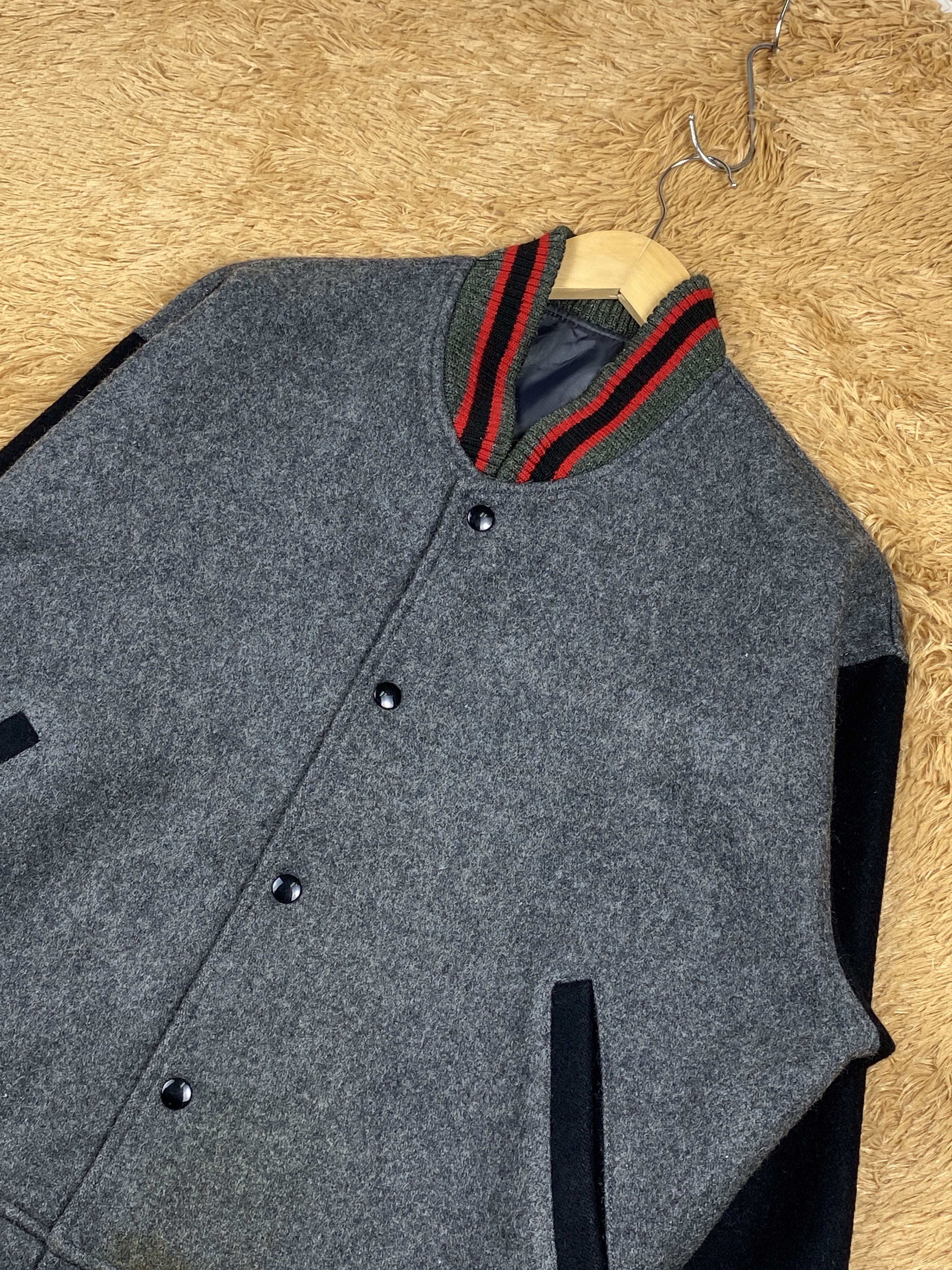 Hang Ten Vintage Hang Ten Button Up Varsity Jacket J1638 Size US M / EU 48-50 / 2 - 2 Thumbnail