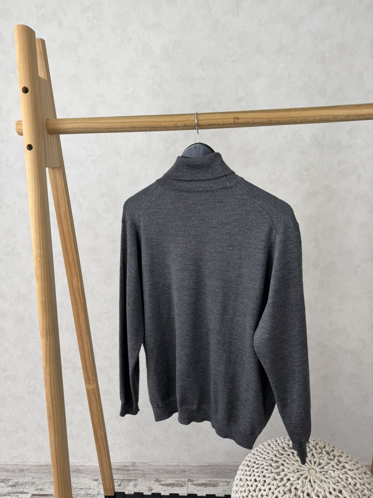 Burberry Burberrys vintage roll neck sweater made in England Size US L / EU 52-54 / 3 - 8 Thumbnail