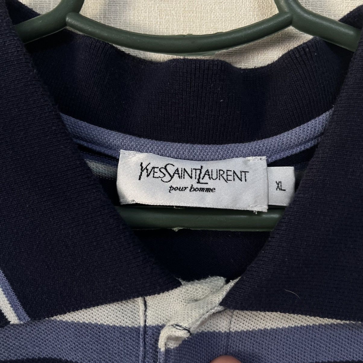 Yves Saint Laurent RARE SAINT LAURENT PARIS YSL POLO T-SHIRT Size US L / EU 52-54 / 3 - 5 Thumbnail