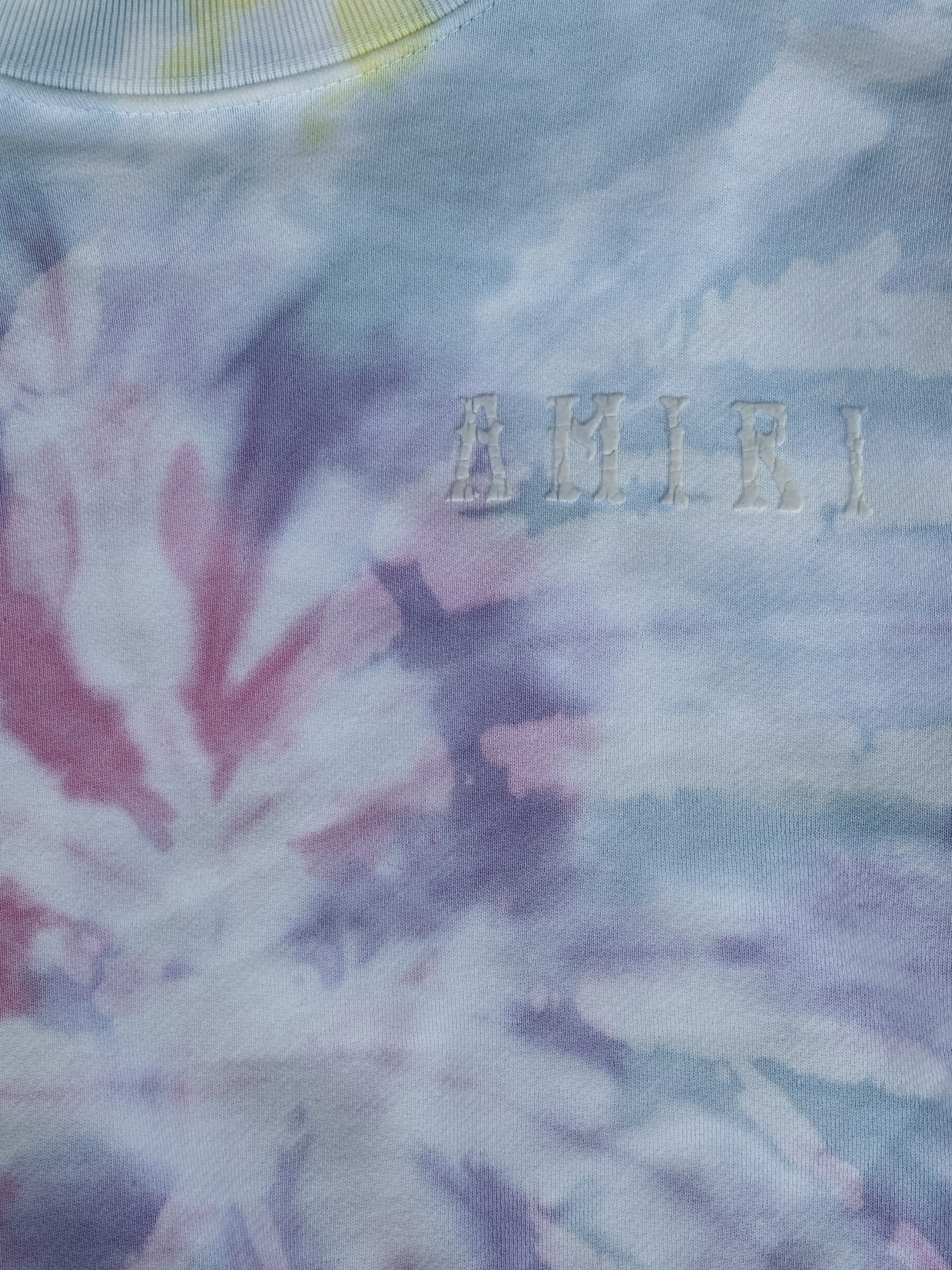 Amiri AMIRI TIE DYE CREWNECK Size US M / EU 48-50 / 2 - 5 Thumbnail