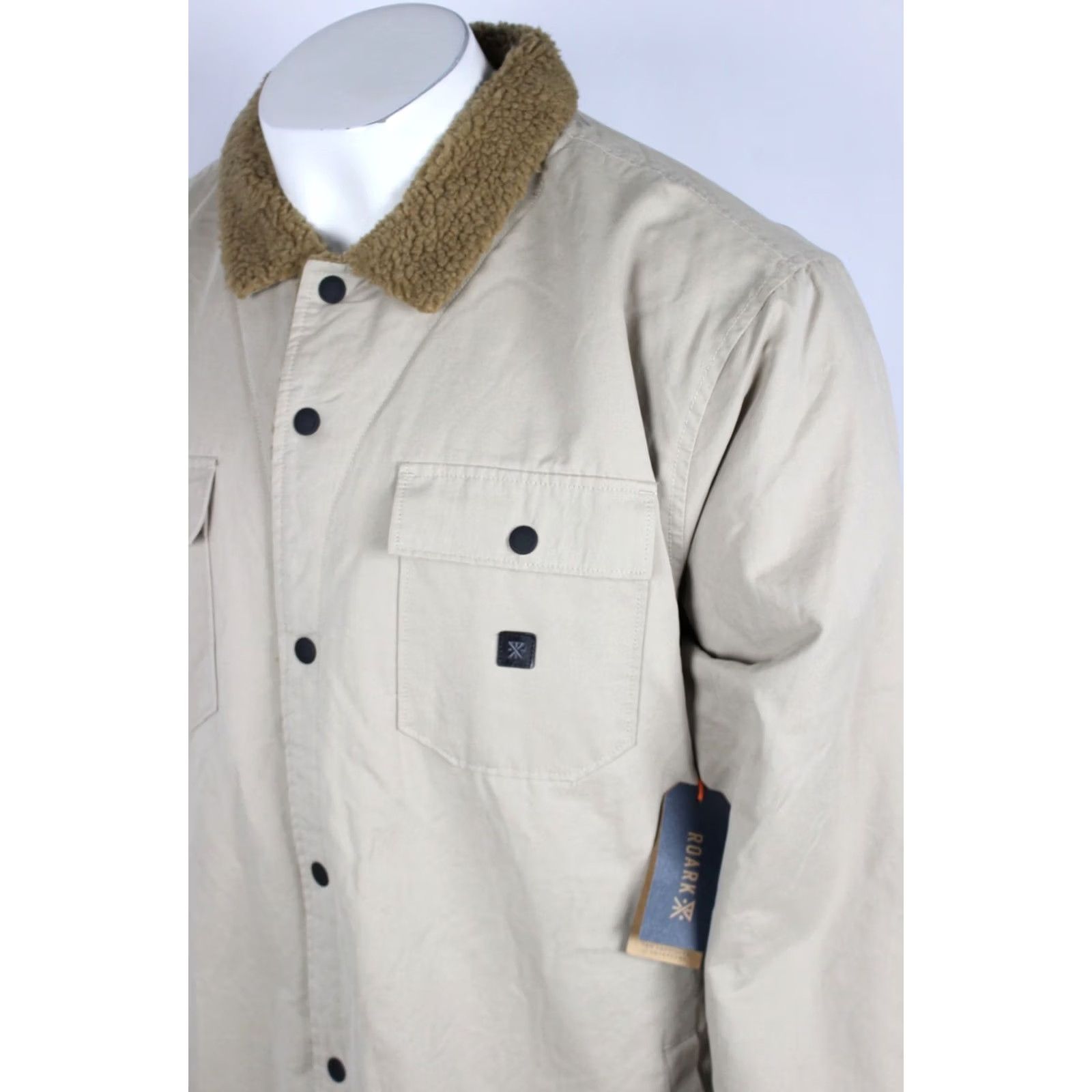 Roark Roark Hebrides Jacket XXL Breach Snap Button Sherpa Lined Mens Breach RJ213 Jacket Size US XXL / EU 58 / 5 - 4 Thumbnail