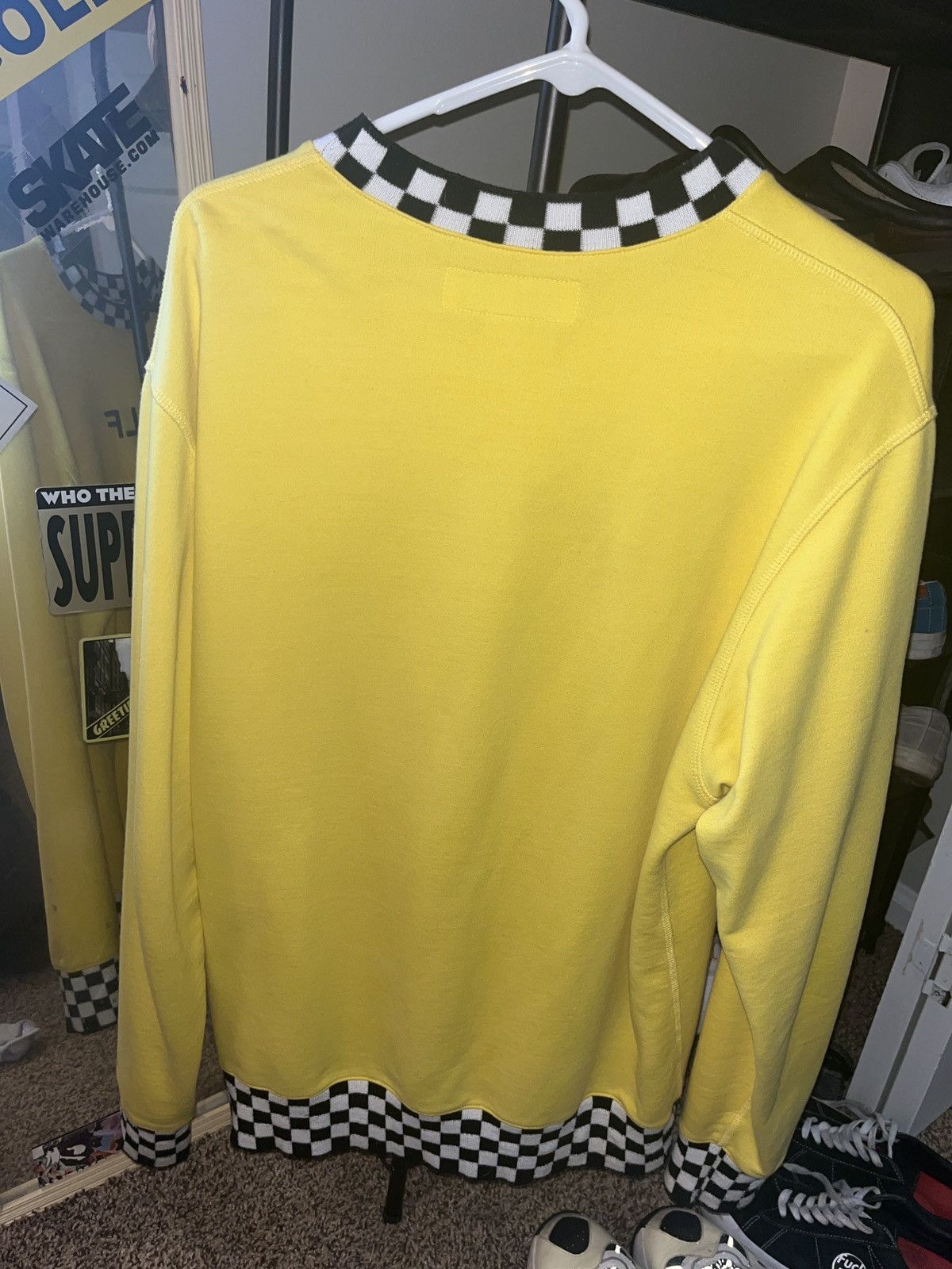 Golf Wang GOLF Taxi Crewneck (Yellow) Size US M / EU 48-50 / 2 - 3 Thumbnail