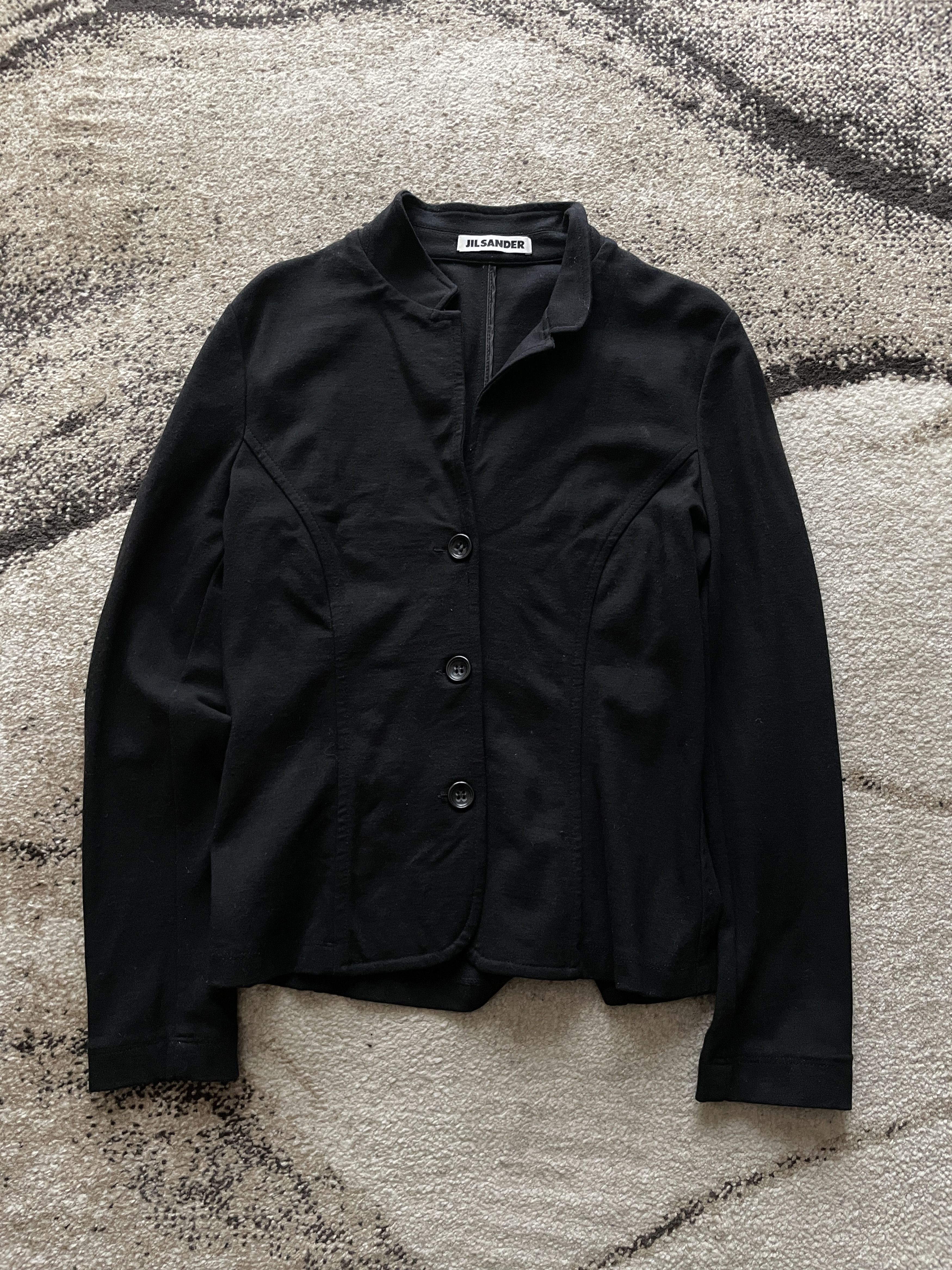 Jil Sander × Vintage Jil Sander Blazer Woman Jacket Virgin Wool Size S / US 4 / IT 40 - 2 Thumbnail