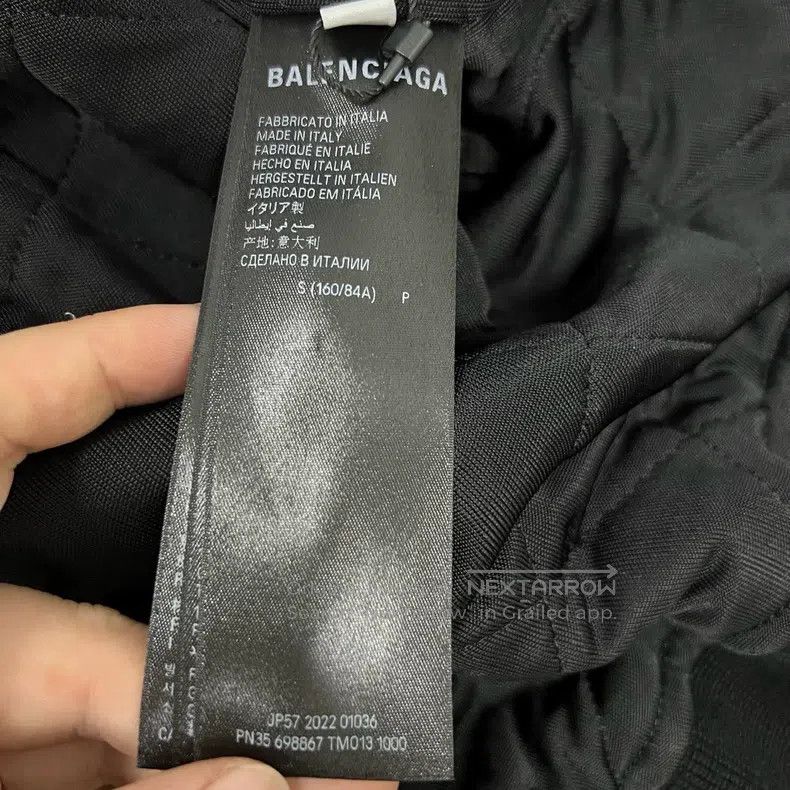 Balenciaga Balenciaga Black Zip-Up Jacket Size US S / EU 44-46 / 1 - 5 Thumbnail