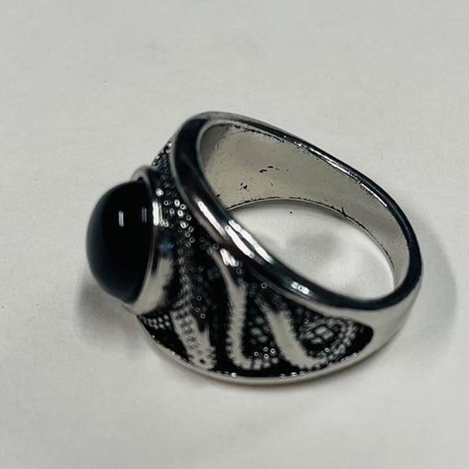 Vintage Y2k 2000s vintage style goth ring Size ONE SIZE - 2 Thumbnail