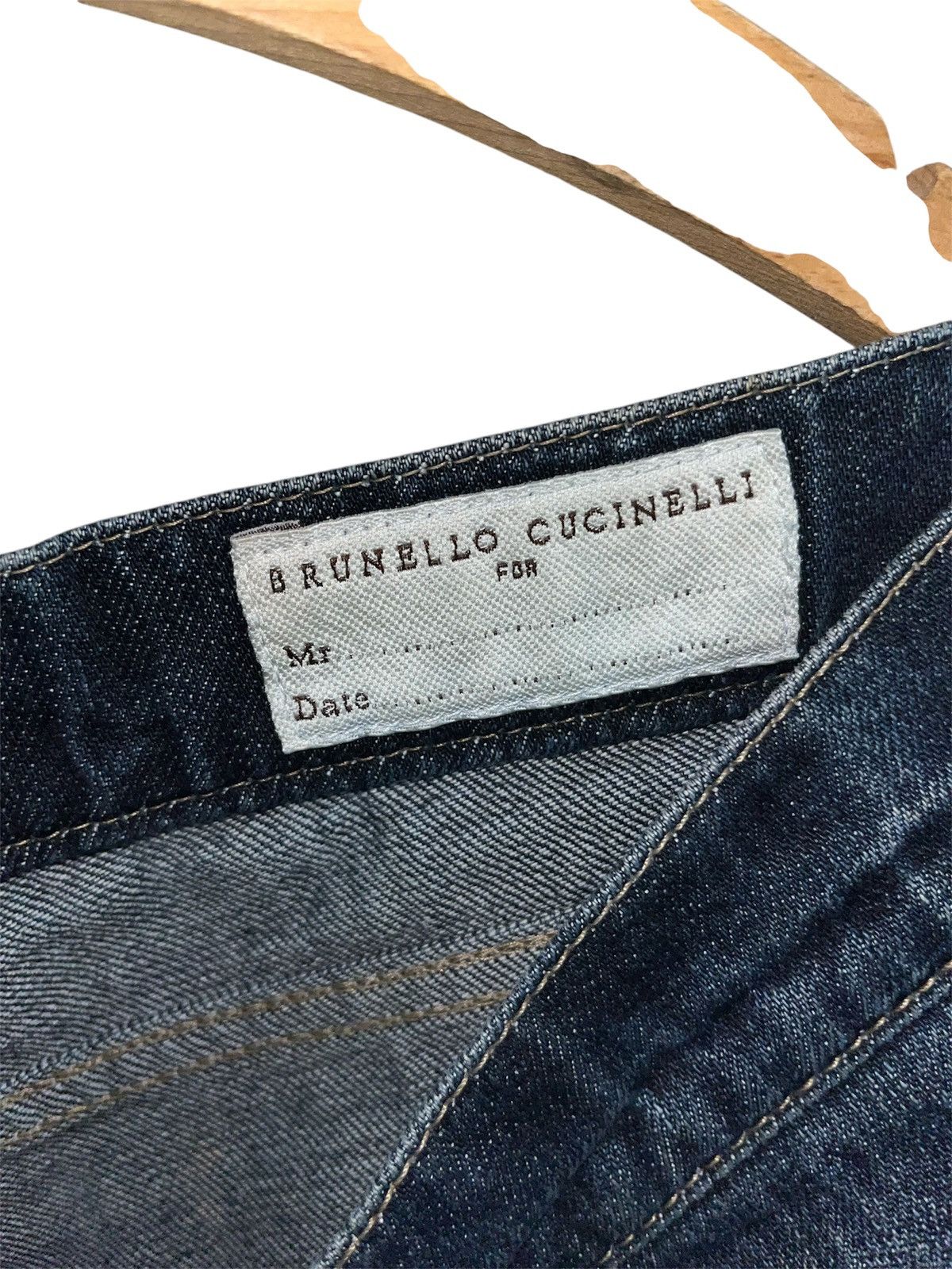 Brunello Cucinelli BrunelloCucinelliDarkWashDenimJeansMadeinItalyLuxuryDesigner Size US 36 / EU 52 - 3 Thumbnail