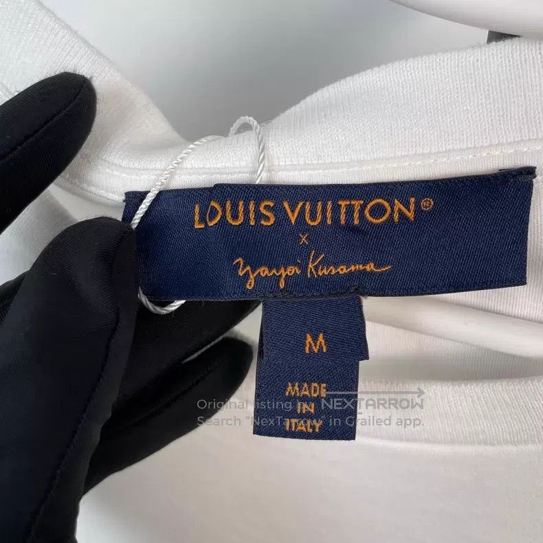 Louis Vuitton Louis Vuitton Kusama Sun Badge White T-Shirt Size US M / EU 48-50 / 2 - 5 Thumbnail