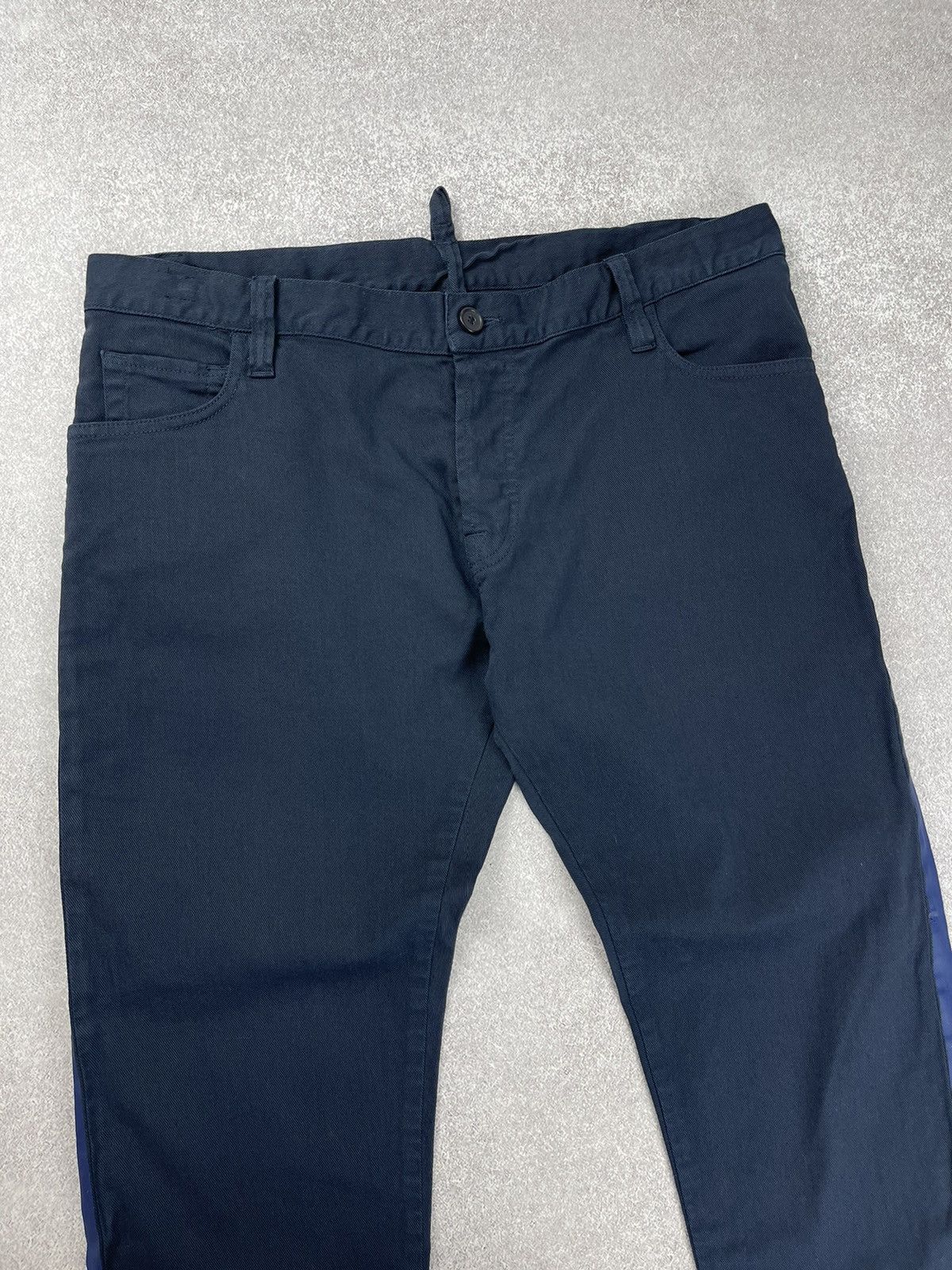 Vintage Maurizio Massimino Selvedge Avant Garde Cotton Pants Size 48 Size US 33 - 4 Thumbnail