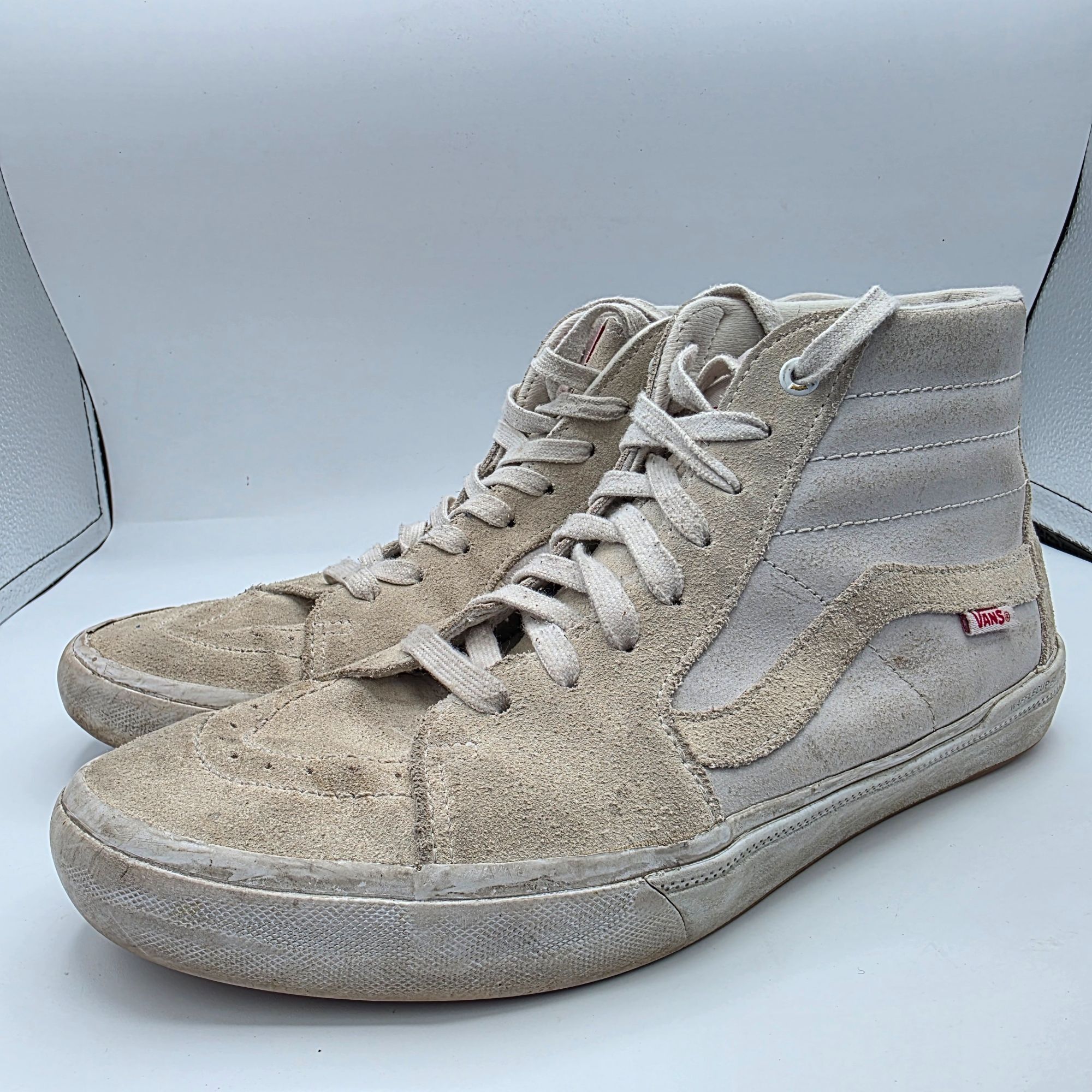 Vans Vans Sk8 Hi Pro BMX x Scotty Cranmer Mens 10.5 White High To Size US 10.5 / EU 43-44 - 3 Thumbnail