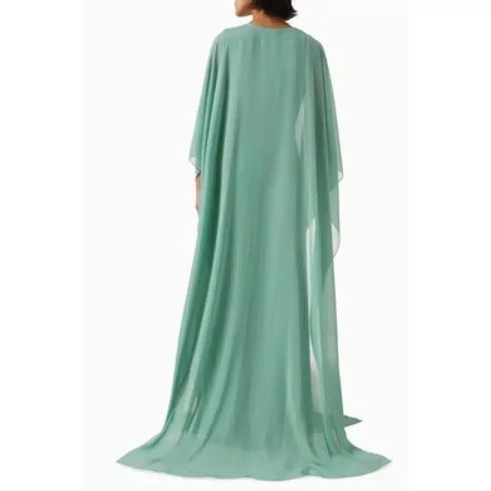 Tom Ford o1loc1c0825 AB3441 V-neck Evening Dress in Sea Green Size XS / US 0-2 / IT 36-38 - 4 Thumbnail