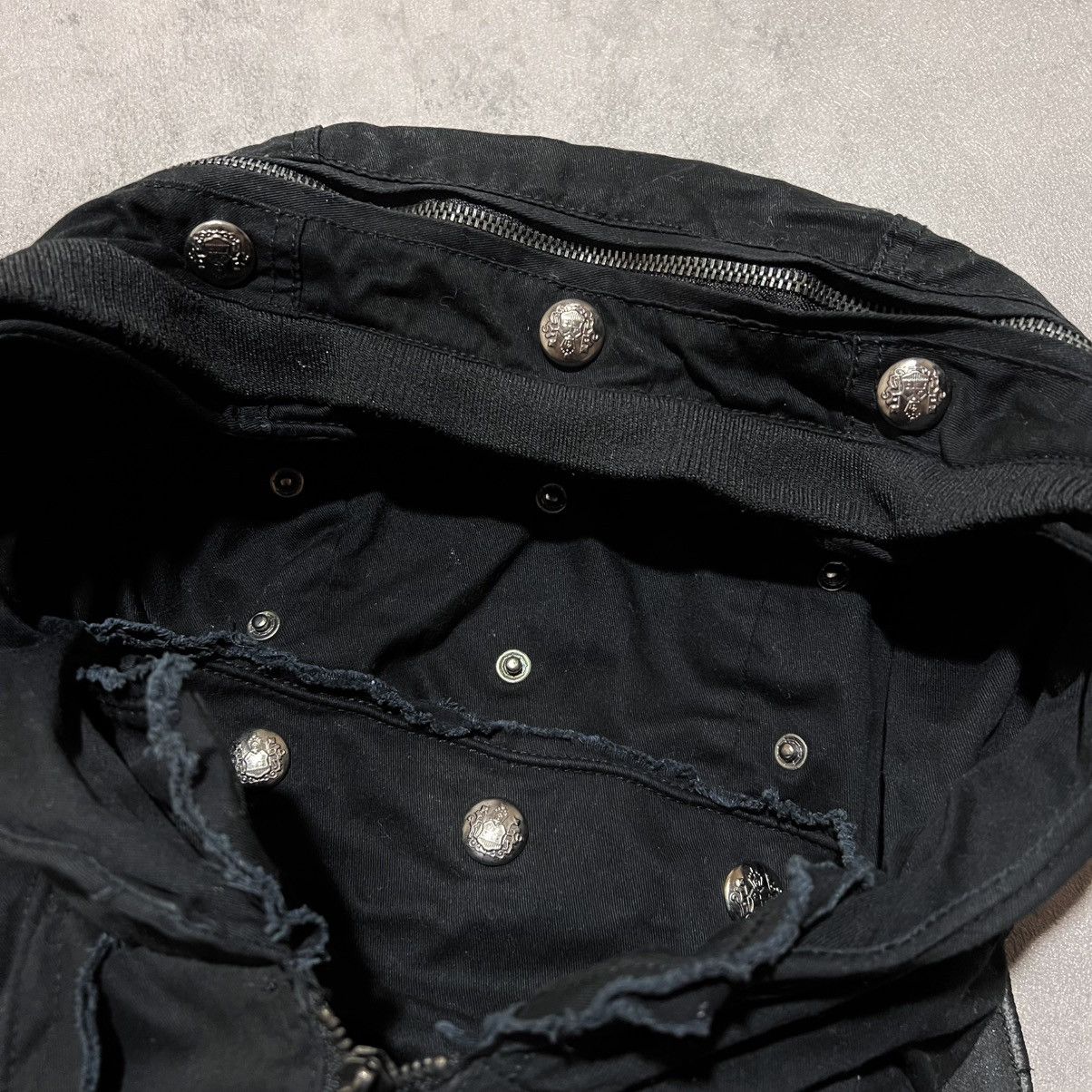 Japanese Brand Scissors Apocalypse Cyber Bono Cargo Jacket GOA LGB Style Size US M / EU 48-50 / 2 - 5 Thumbnail
