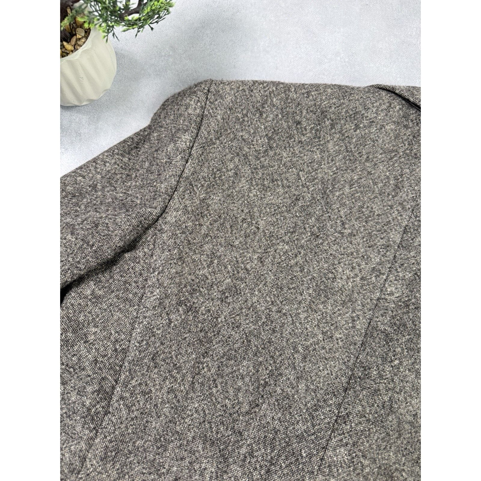 Donna Karan DNKY Donna Karan Men Wool Blazer Brown Size 40”/110cm Jacket Size 40R - 17 Thumbnail