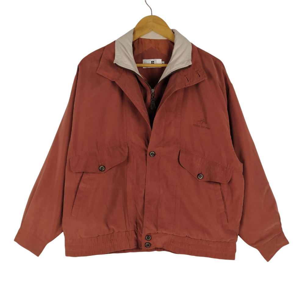 Pierre Balmain Vintage 90s Pierre Balmain Coach Jacket Size US L / EU 52-54 / 3 - 1 Thumbnail