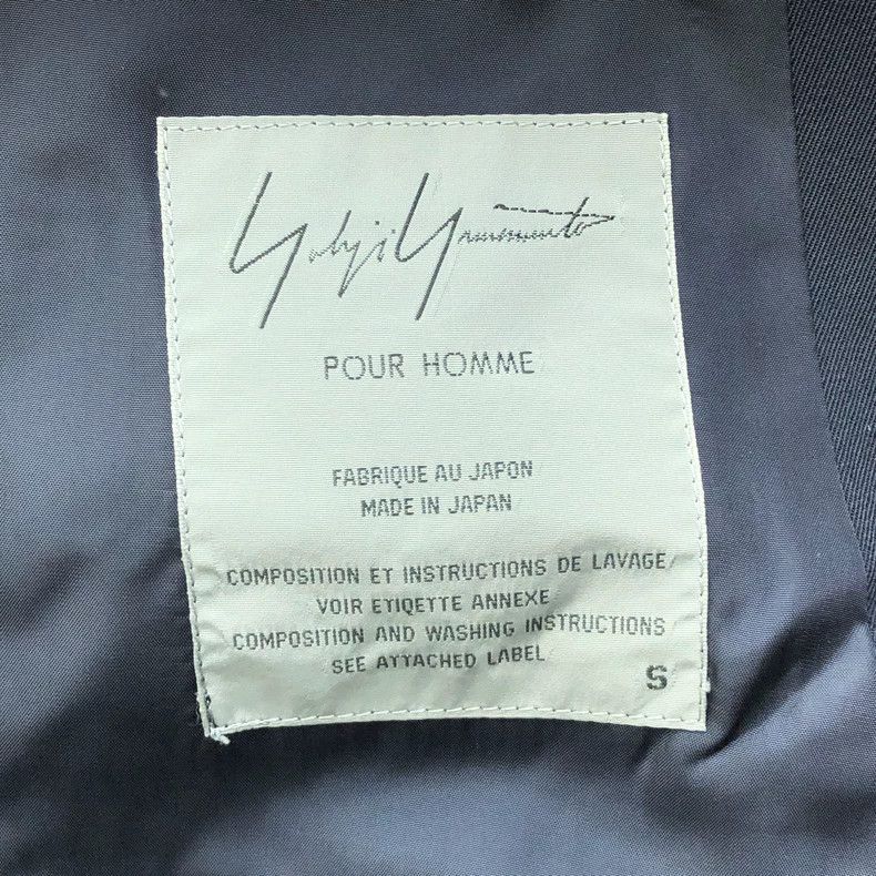 Yohji Yamamoto Yohji Yamamoto Yohji Yamamoto Wool Suit Jacket Spring Summ Size US S / EU 44-46 / 1 - 6 Thumbnail