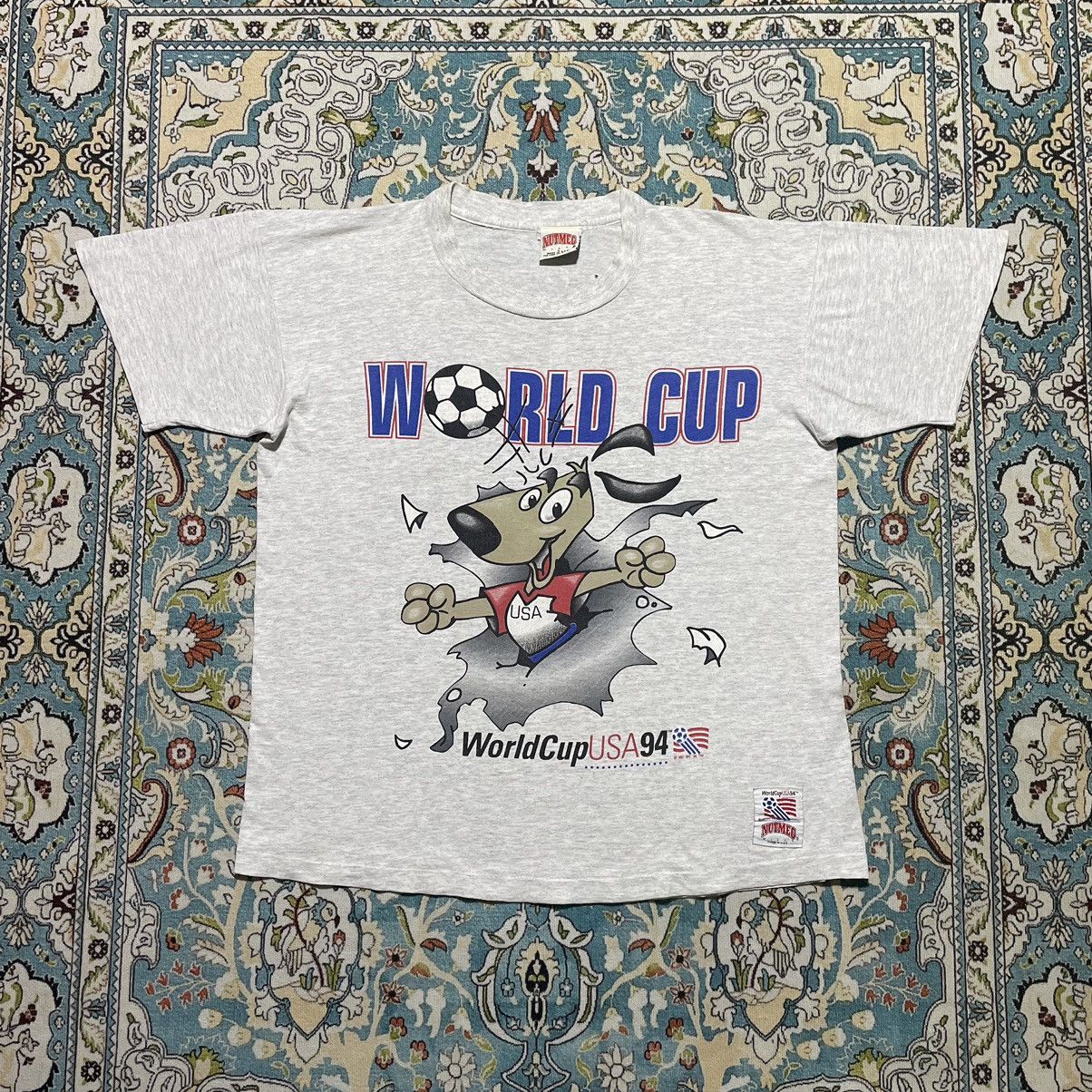 Nutmeg × Vintage 1994 Fifa World Cup USA T-shirt vintage Size US L / EU 52-54 / 3 - 1 Thumbnail