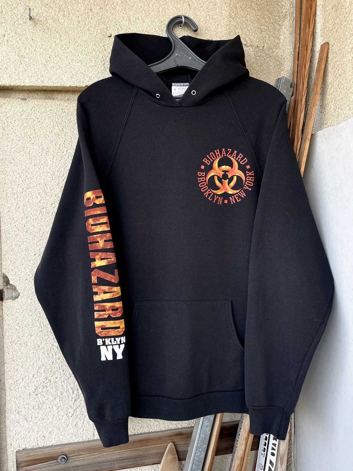 Band Tees RARE Vintage 90s Biohazard Brooklyn NY Hardcore Band Hoodie Size US XL / EU 56 / 4 - 10 Thumbnail