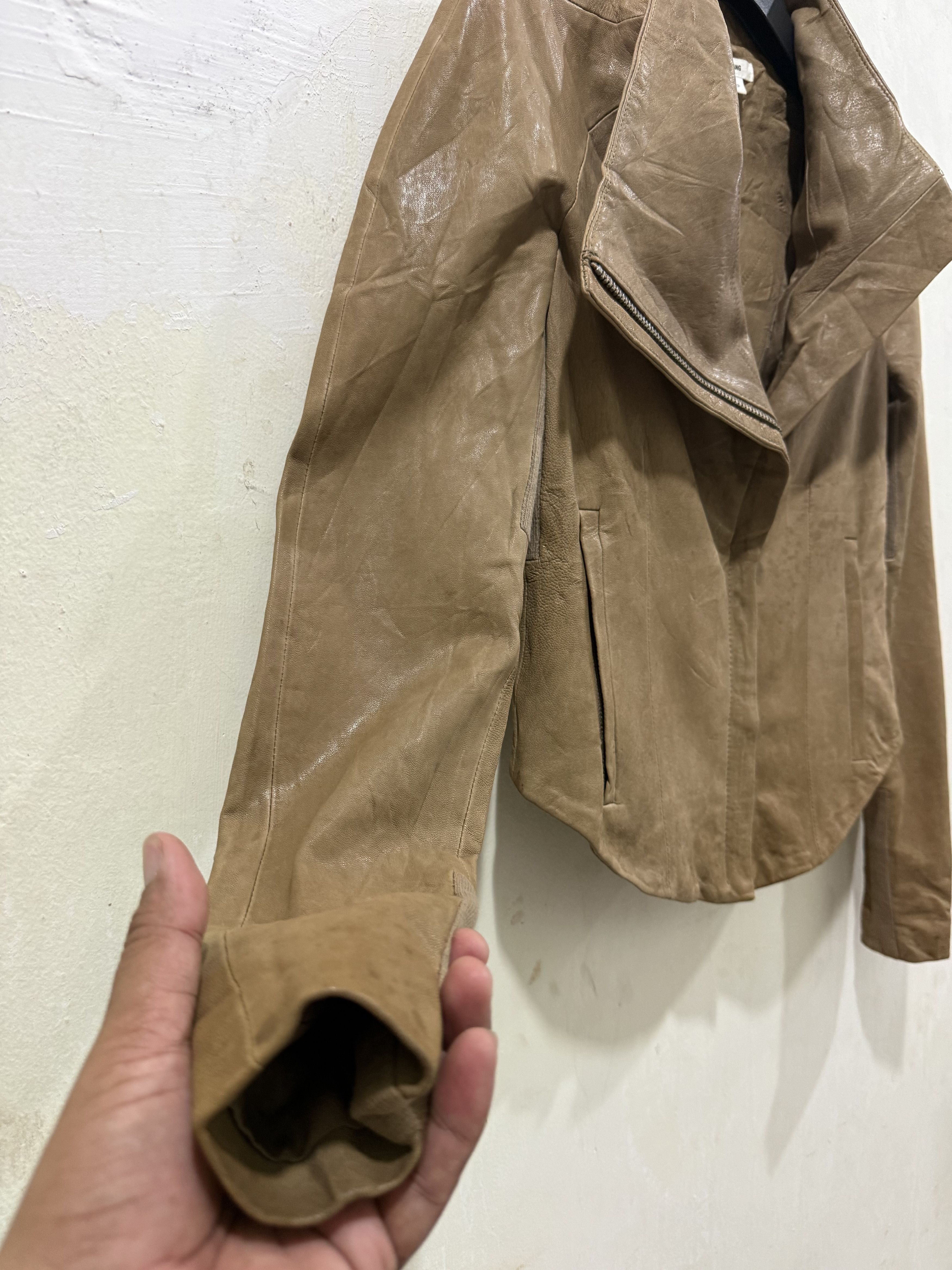 Helmut Lang Helmut Lang Leather Jacket Size XS / US 0-2 / IT 36-38 - 7 Thumbnail