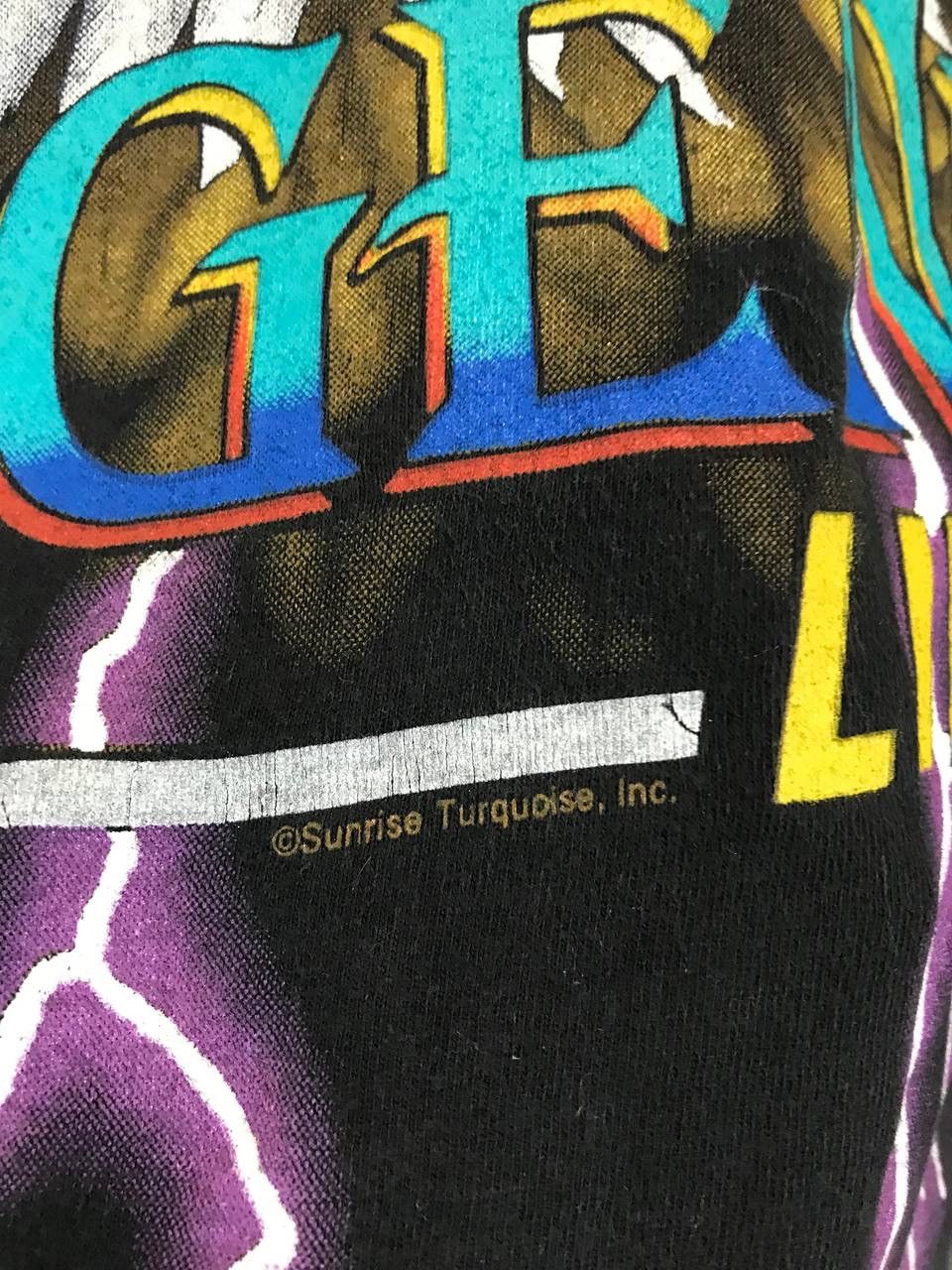 Vintage American Thunder 90s vintage single stitch tee Size US L / EU 52-54 / 3 - 5 Thumbnail