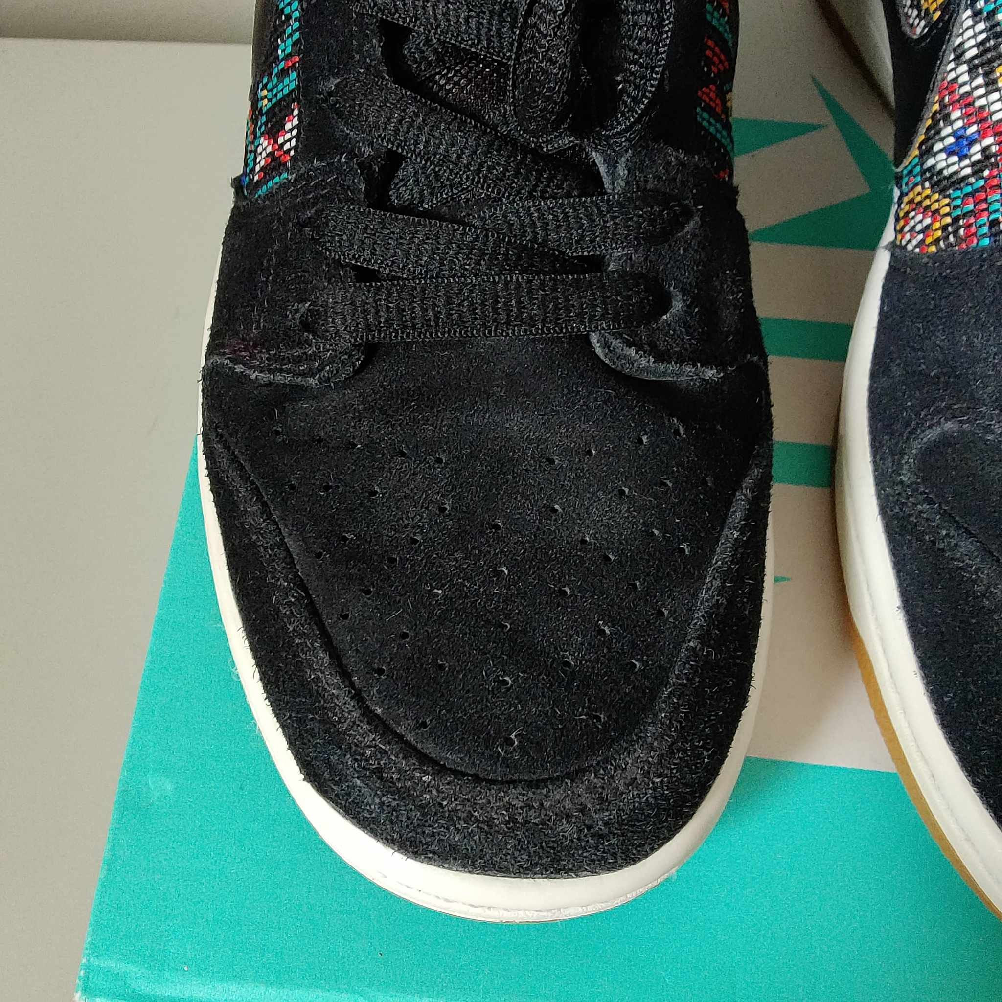 Nike Nike SB Dunk High Premium ‘Seat Cover’ Aztec Geometry Suede Size US 10.5 / EU 43-44 - 9 Thumbnail
