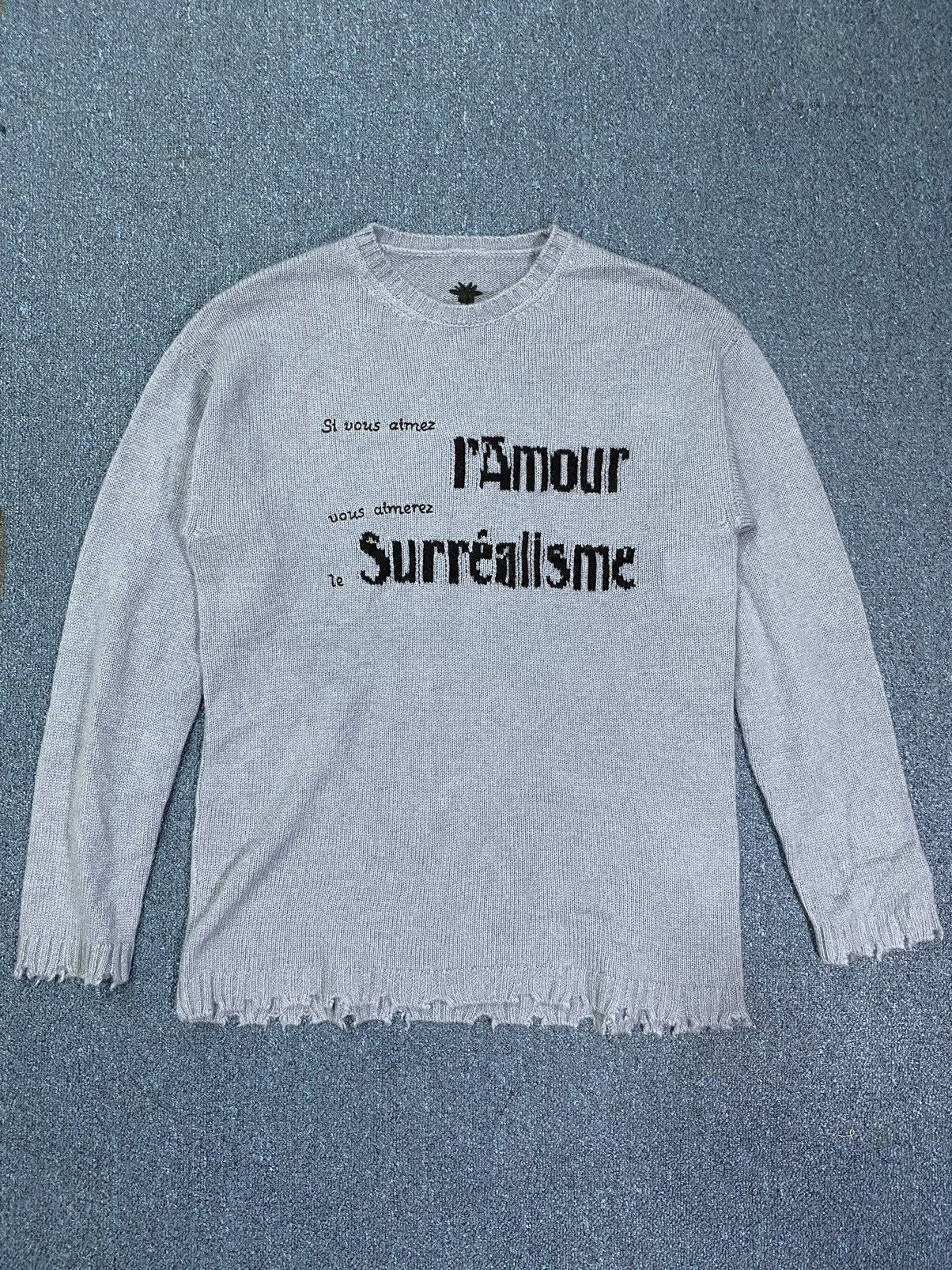 Christian Dior Monsieur Christian Dior L’Amour Surrealism Oversized Knit Sweater Size M / US 6-8 / IT 42-44 - 2 Thumbnail