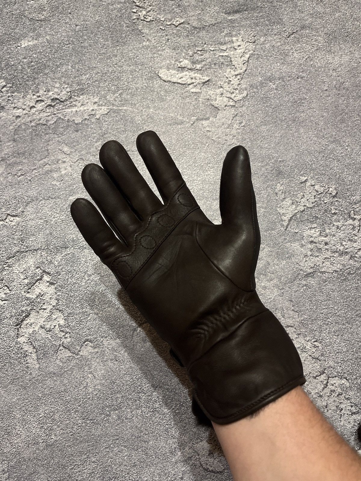 Longchamp Longchamp Leather LuxFur Elegance Gloves Made in Philippines Size ONE SIZE - 5 Thumbnail