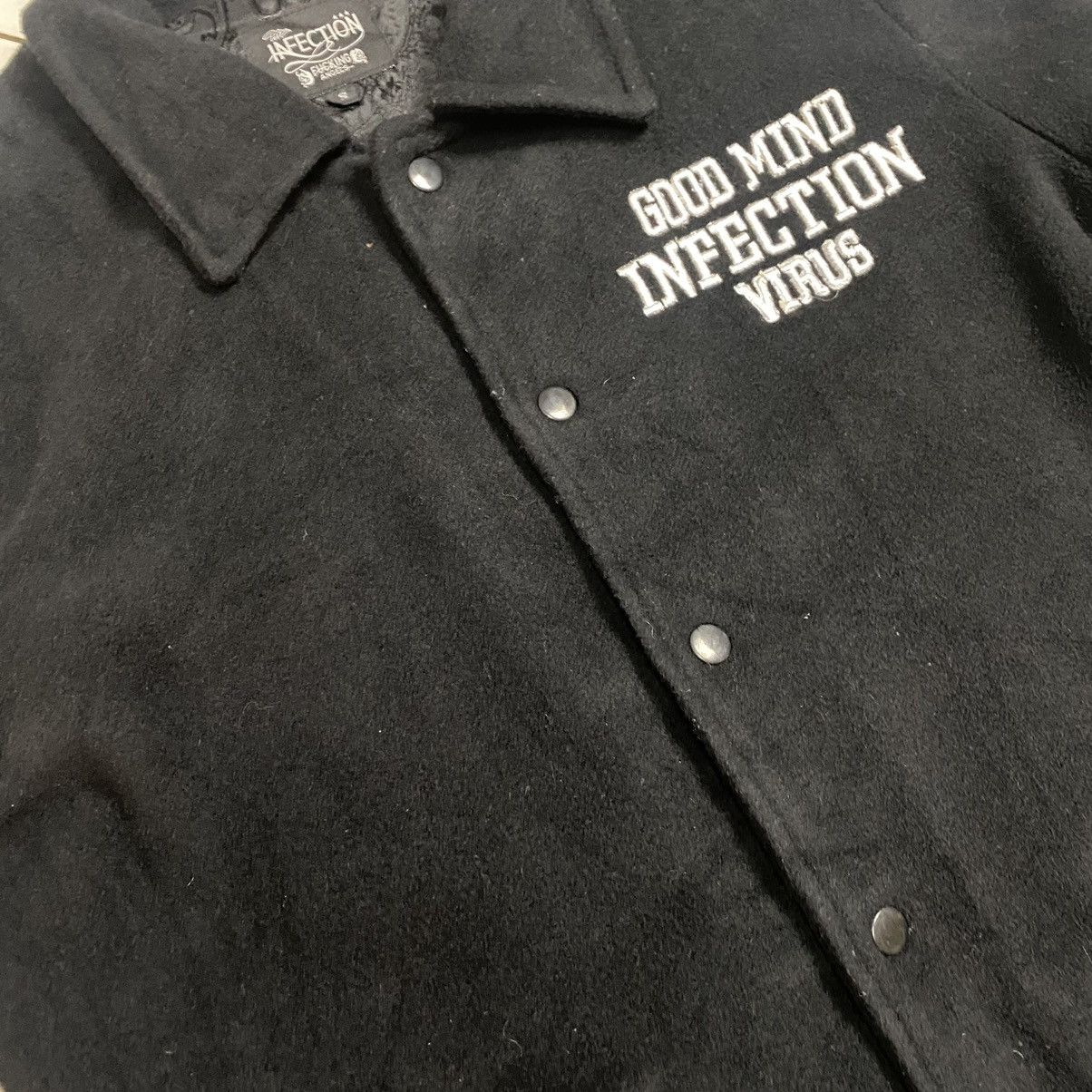 Hysteric Glamour INFECTION FUCKING ANGEL VARSITY JACKET Size US S / EU 44-46 / 1 - 11 Thumbnail
