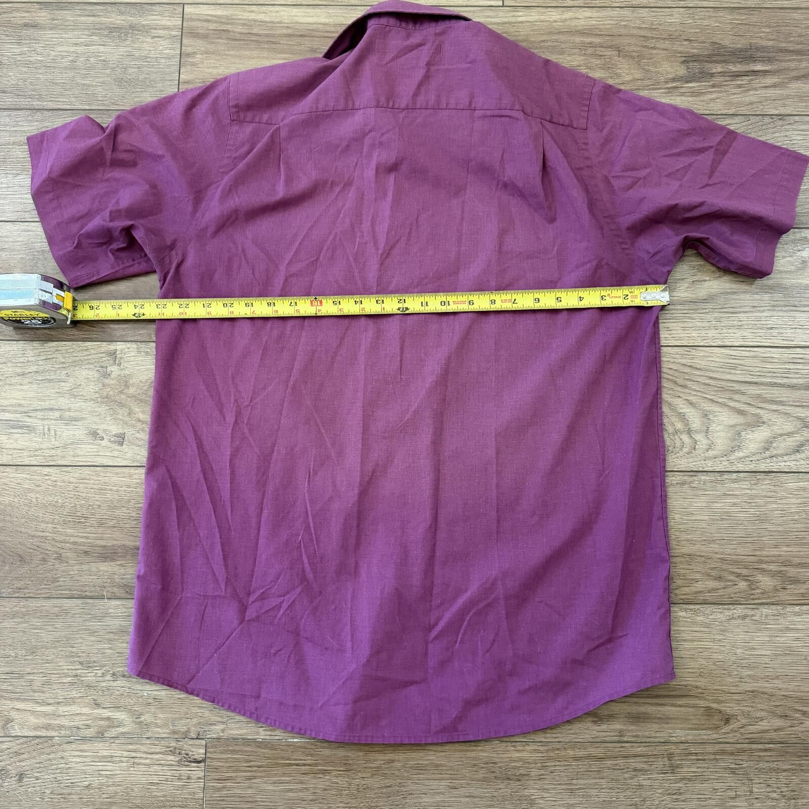 Other Vintage 90s Irvine Park Wine Purple Button Up Shirt Size US L / EU 52-54 / 3 - 4 Thumbnail