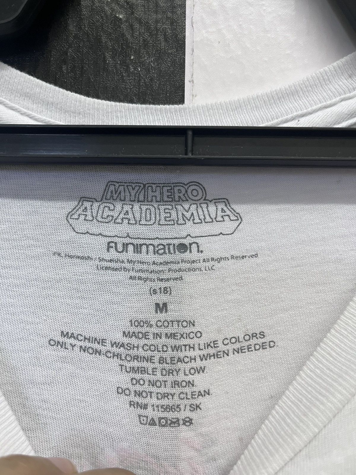 Anime × Japanese Brand Anime Manga My Hero Academia by Kōhei Horikoshi T-shirt Size US M / EU 48-50 / 2 - 5 Thumbnail