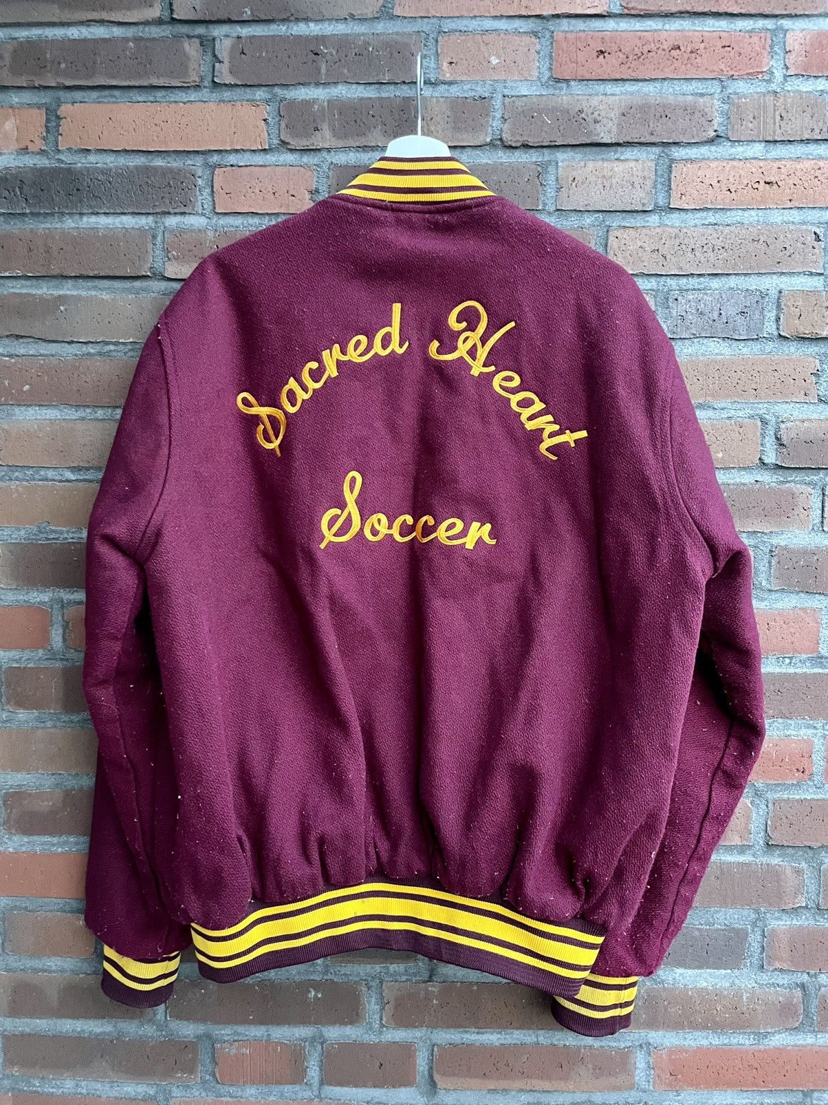 Vintage Vintage Sacred Hearts College Varsity Jacket Size US M / EU 48-50 / 2 - 4 Thumbnail