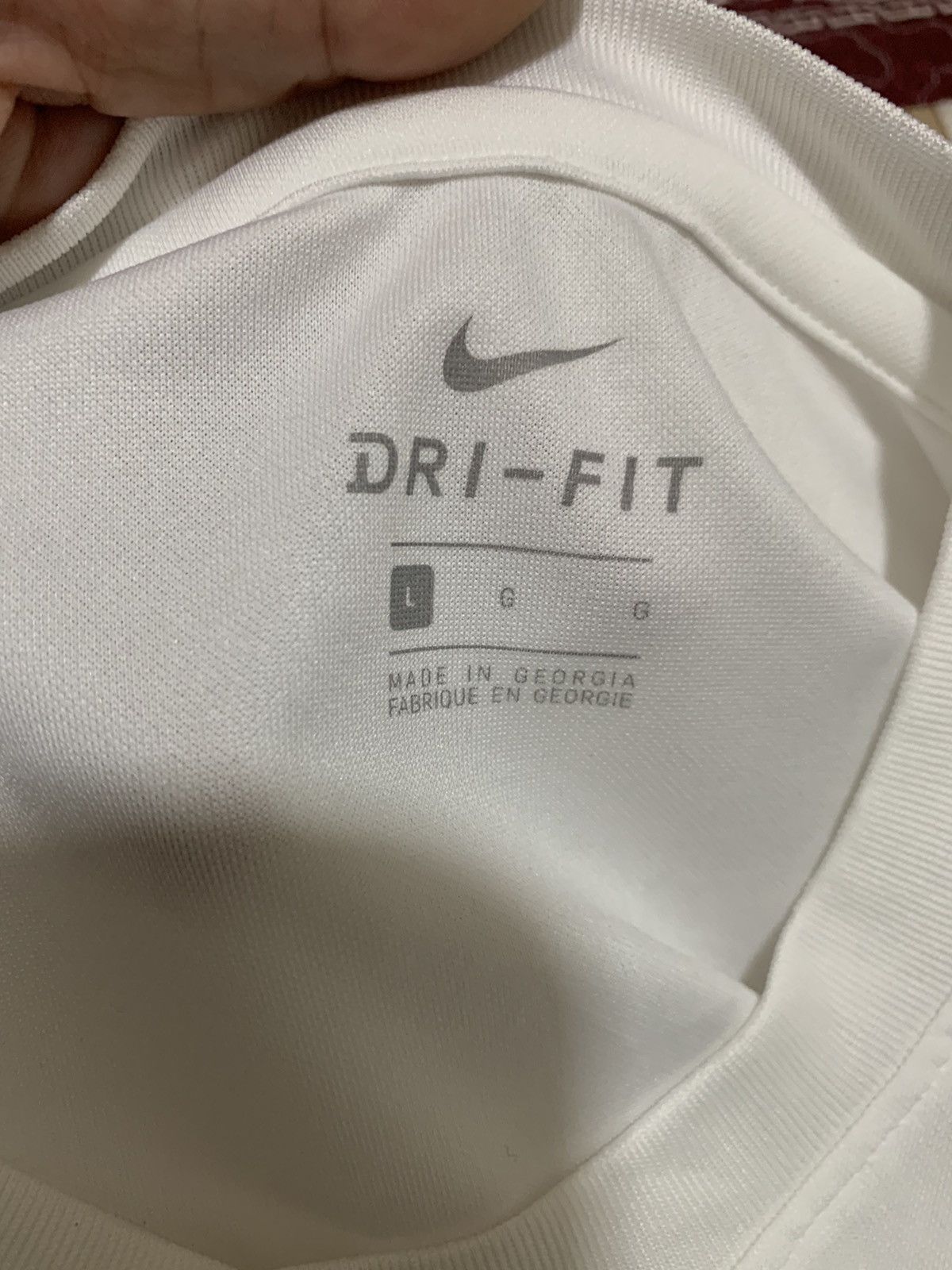 Nike Nike Dri-Fit Logo Imperva Jersey Size US L / EU 52-54 / 3 - 8 Thumbnail