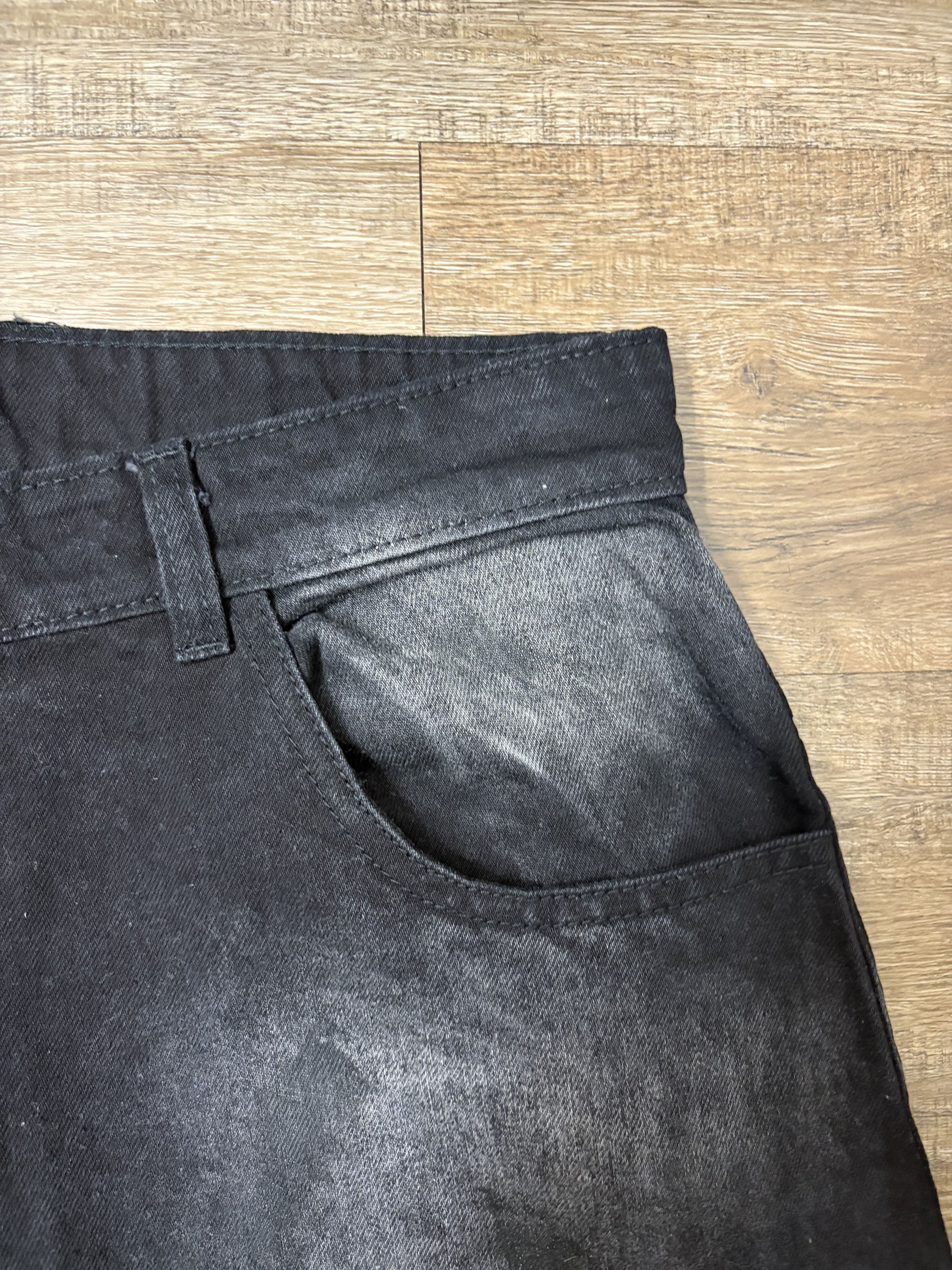 HMDD Eves Studios Black Painter Denim size 38 Size US 38 / EU 54 - 6 Thumbnail