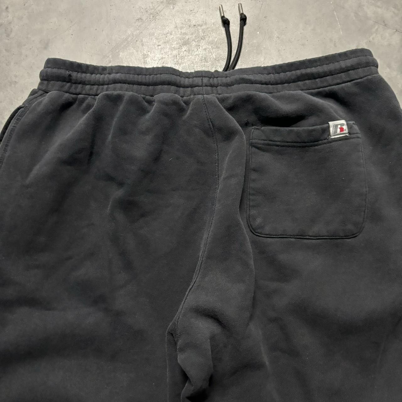 Russell Athletic × Vintage Crazy Vintage Y2K/2000s Black Russell Athletic Drill Essential Joggers! Size US 32 / EU 48 - 6 Thumbnail
